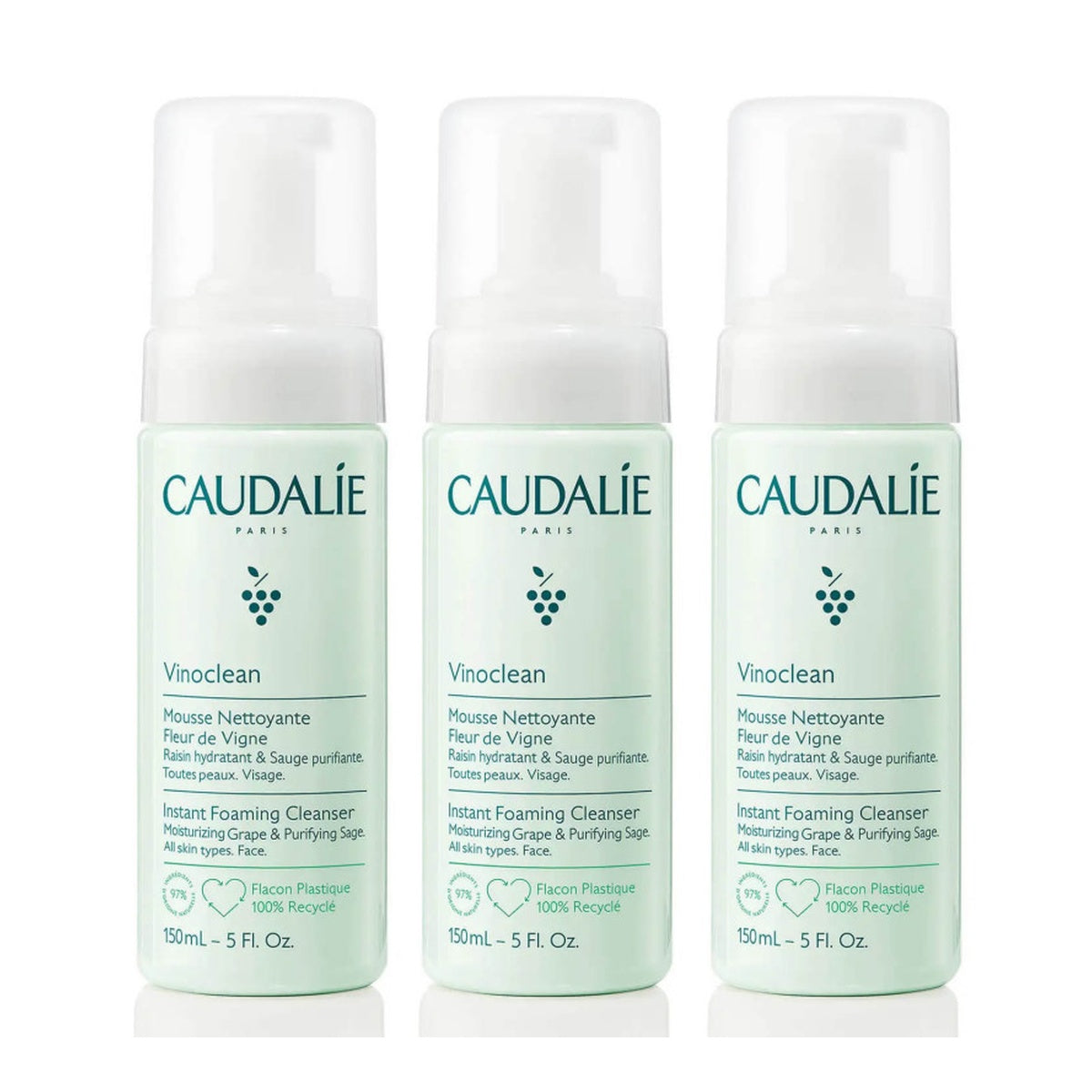 [CAUDALIE] Grape Flower Foaming Cleanser 50 ml