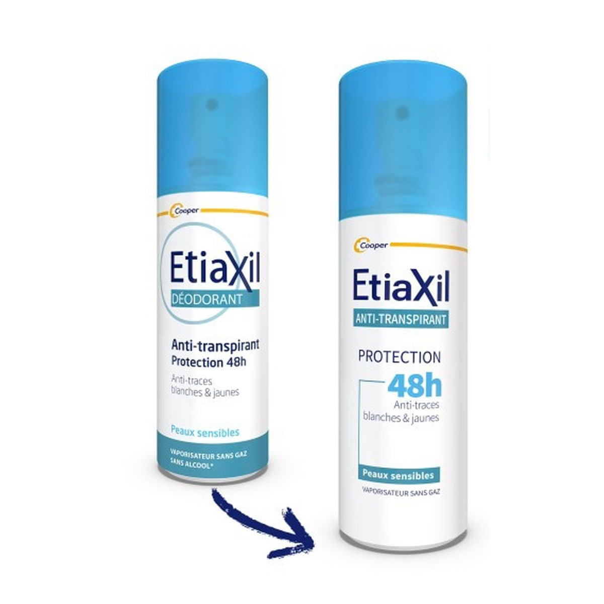 [Etiaxil] Deodorant & Antiperspirant Spray (Gas-Free) 48H 100ml