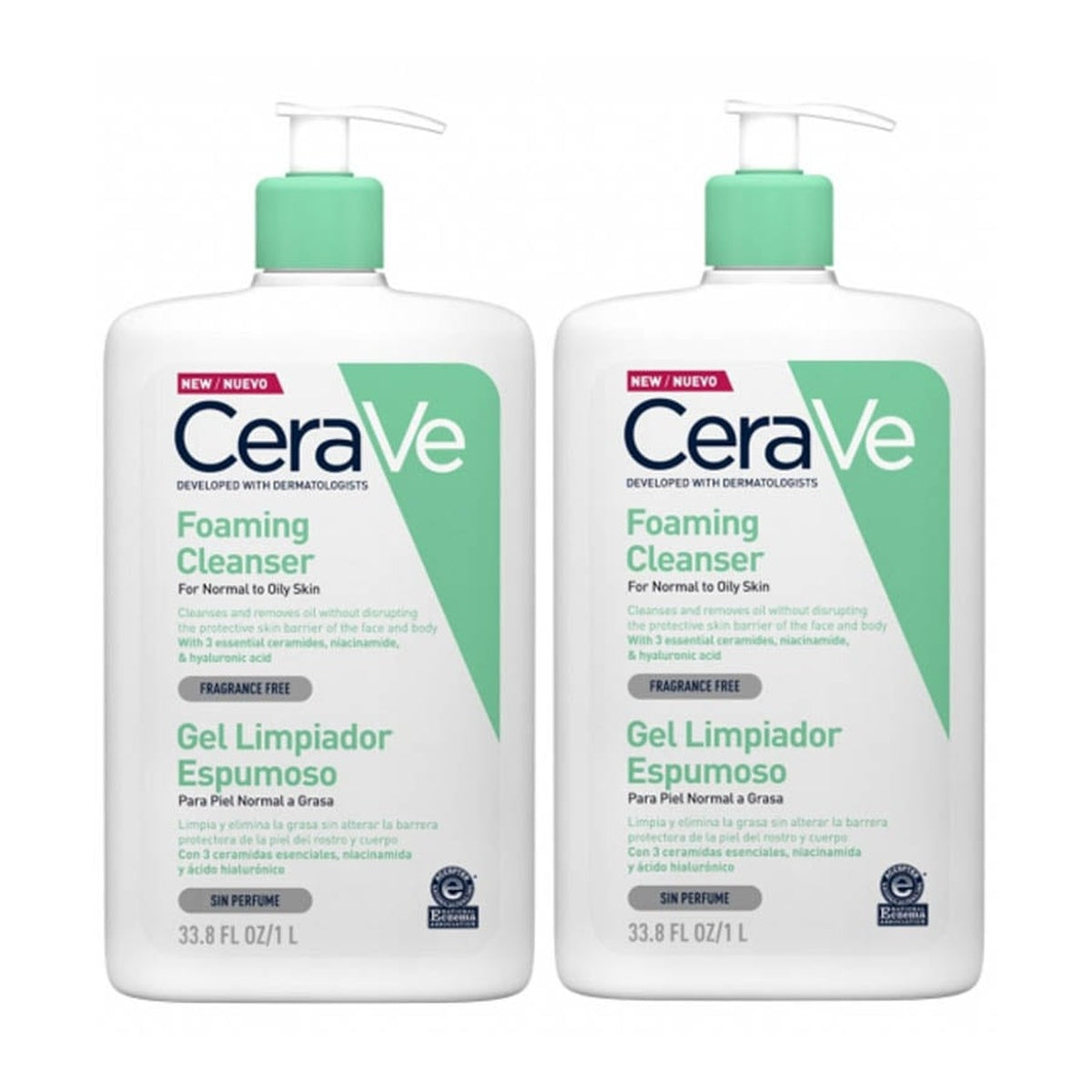 [CeraVe] HYDRATING CLEANSER 473 ml (2 pcs)