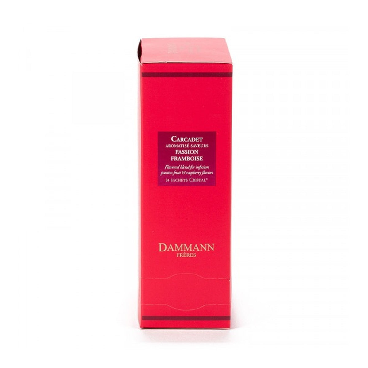 [DAMMANN FRERES] Carcadet Passion Framboise - 24 Crystal Sachets