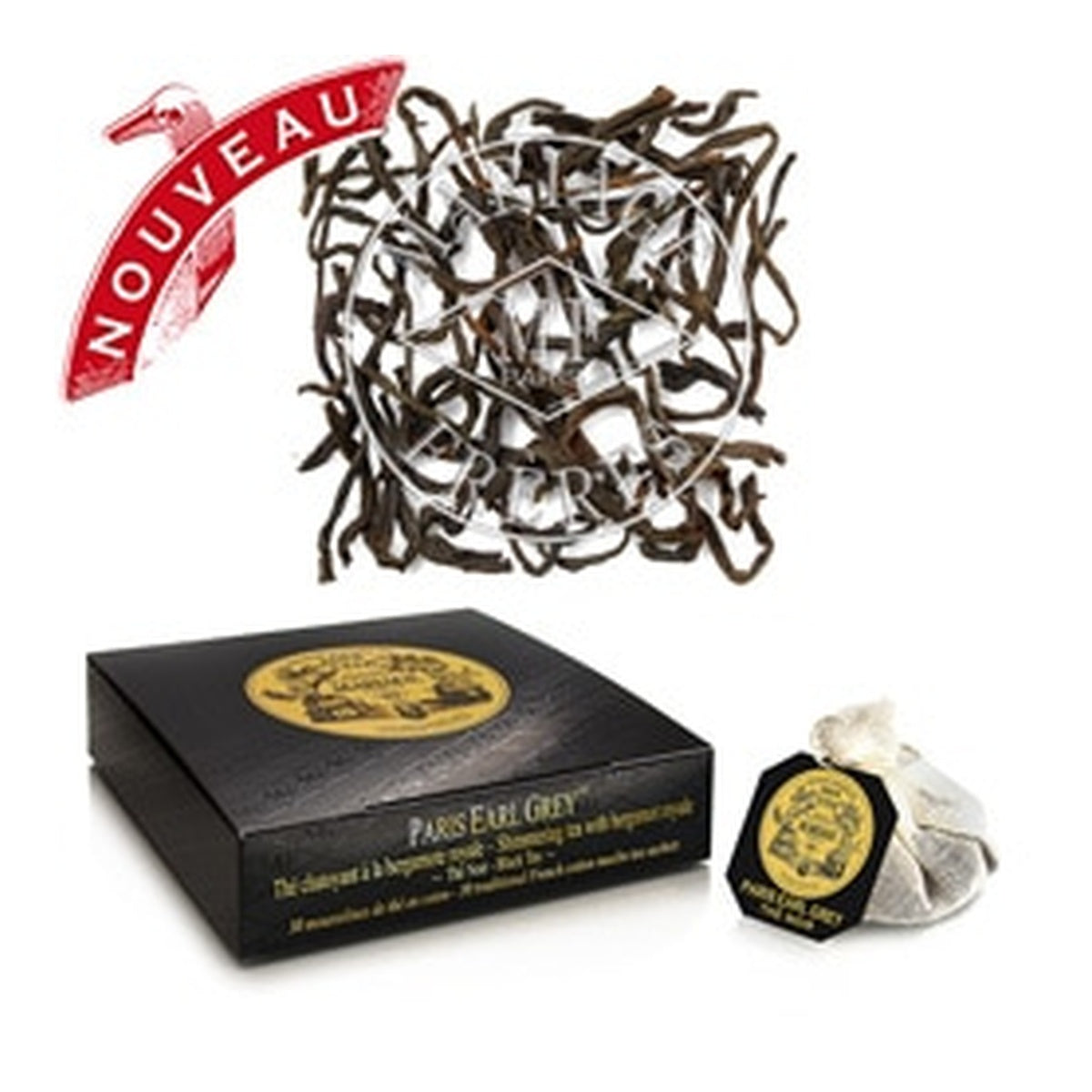[MARIAGE FRERES] Earl Grey Paris - 30 Cotton Muslin Tea Sachets