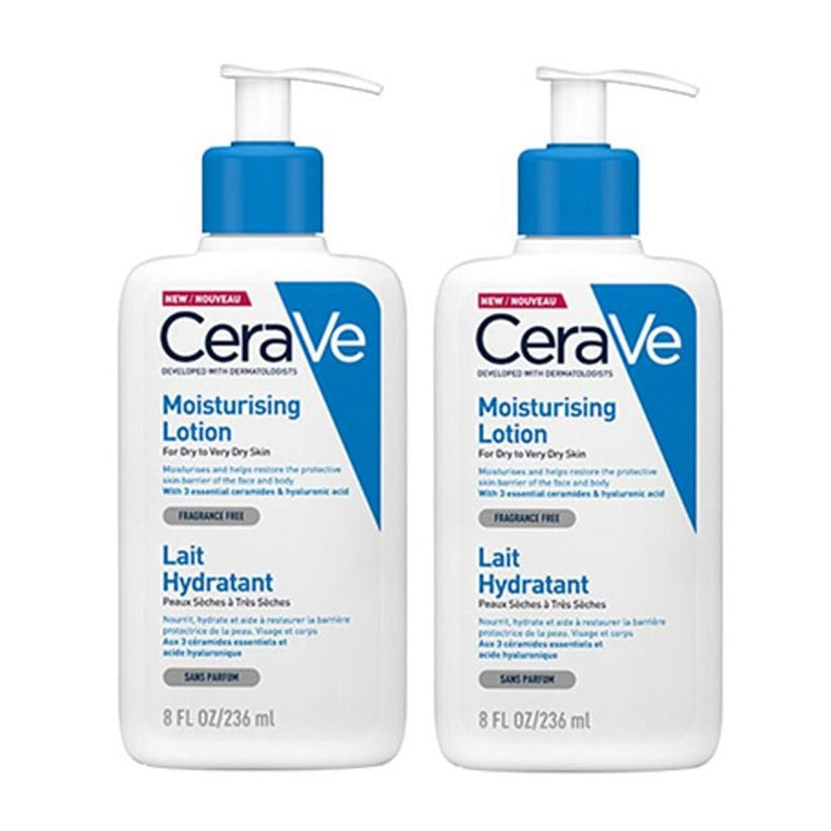 [CeraVe] MOISTURISING LOTION 236 ml 2 pcs