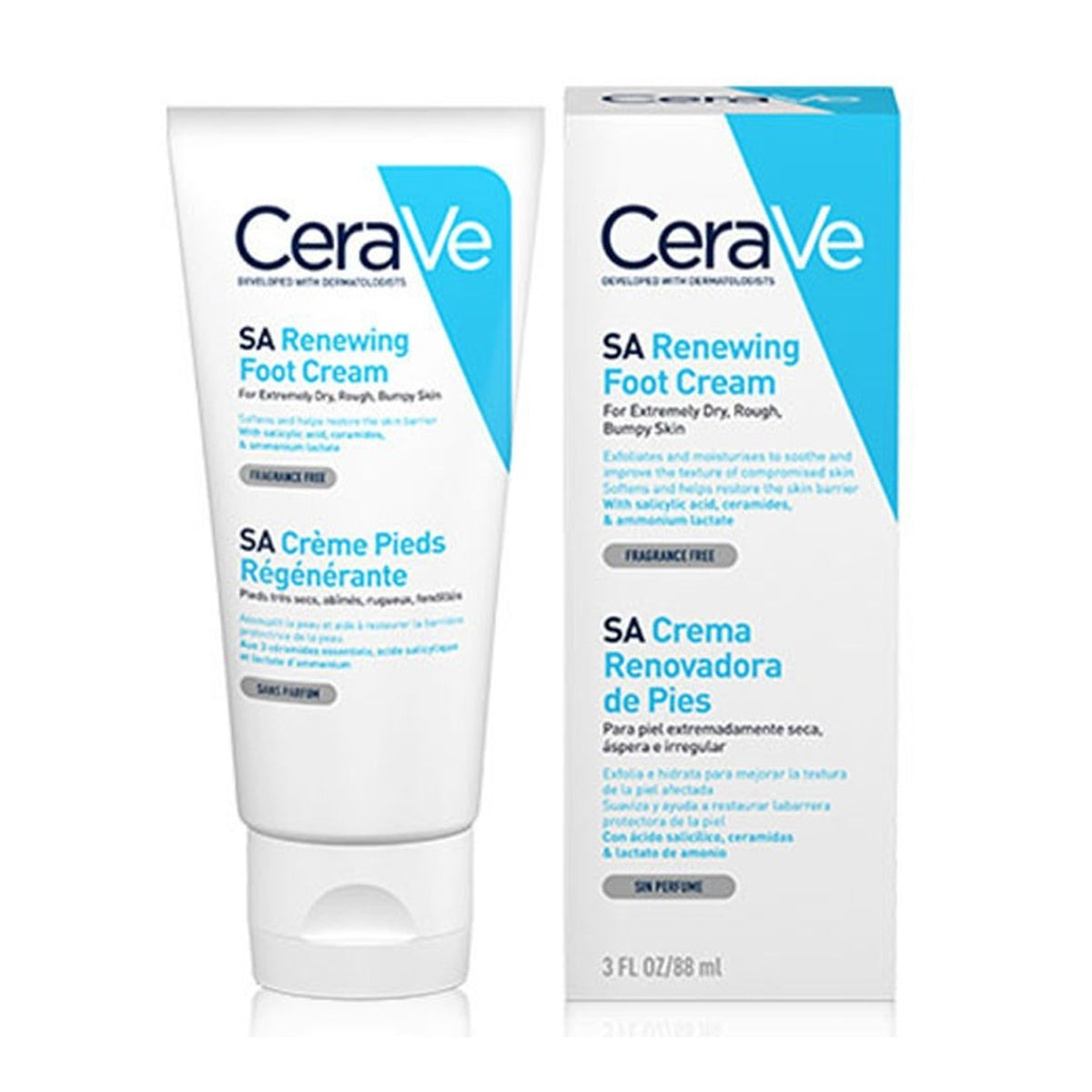 [CeraVe] RENEWING FOOT CREAM 88 ml