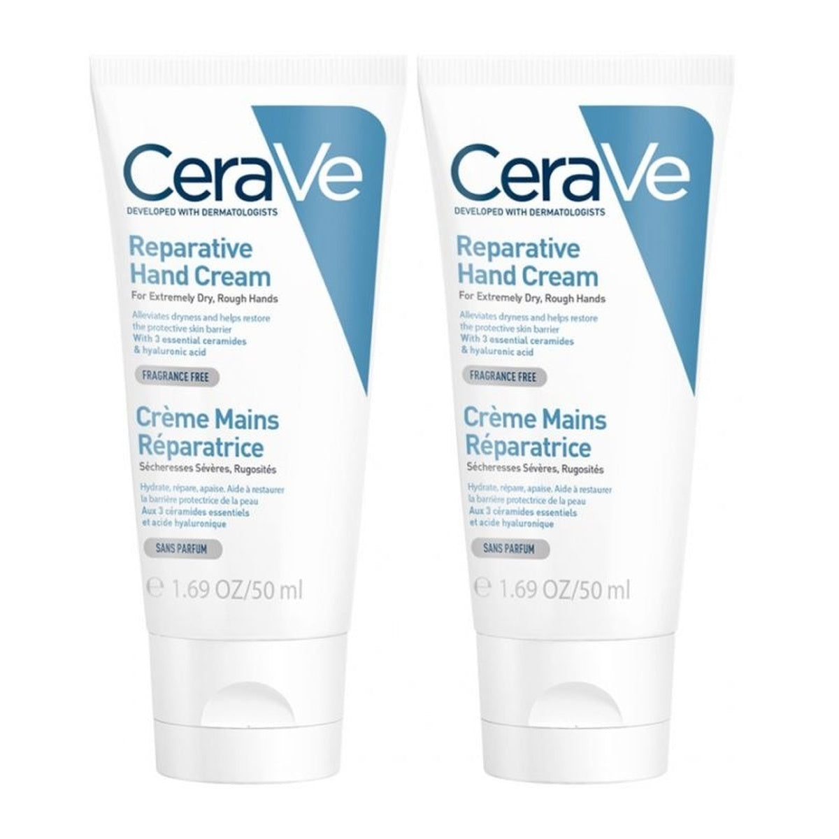 [CeraVe] REPARATIVE HAND CREAM 50 ml 2 pcs