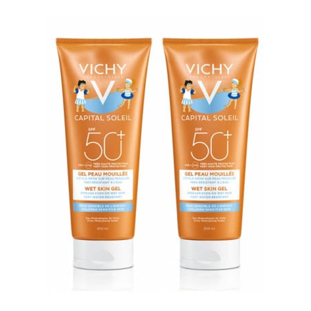 [VICHY] Capital Soleil Children's Wet Skin Gel SPF50+ 200 ml