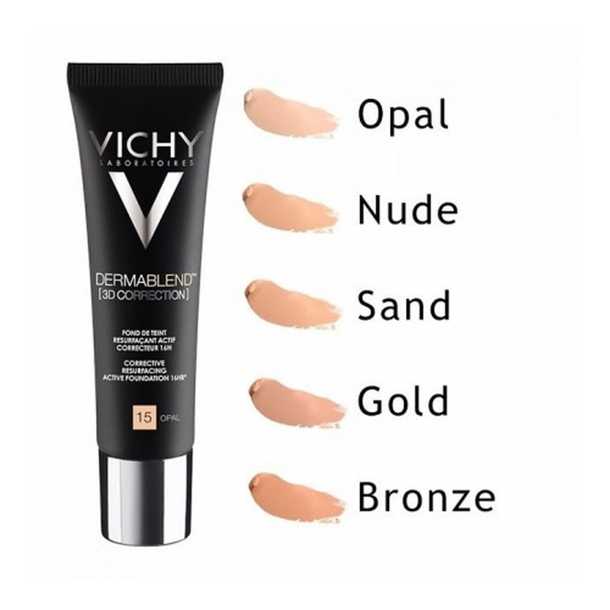 [VICHY] Dermablend 3D Correction Anti-Imperfection Foundation SPF 25, 16H, 30 ml