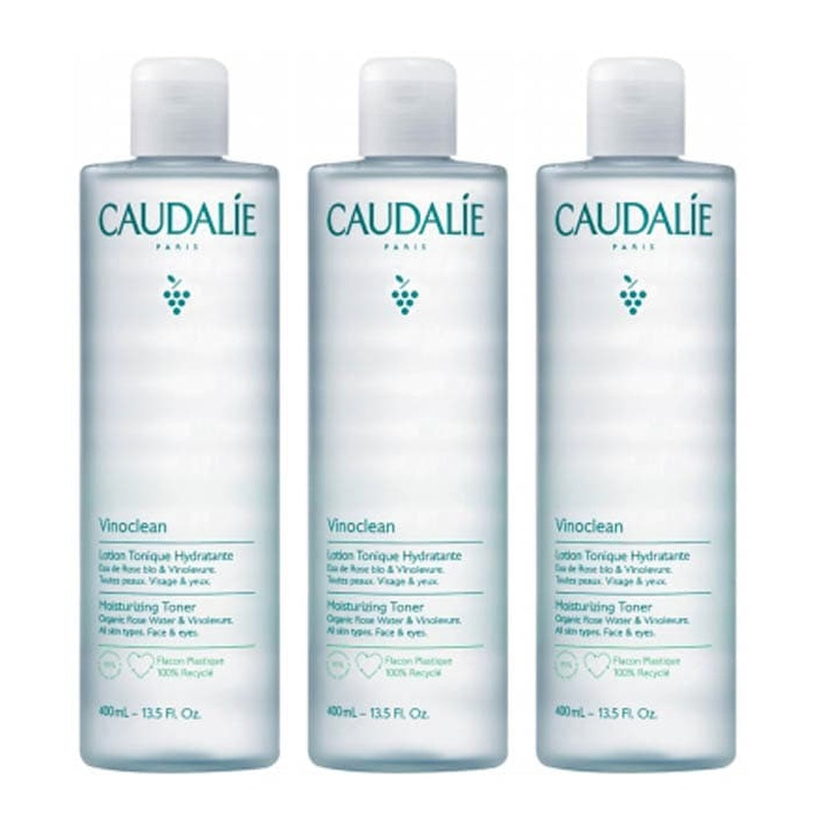 [CAUDALIE] Vinoclean Moisturizing Tonic Lotion - 400 ml