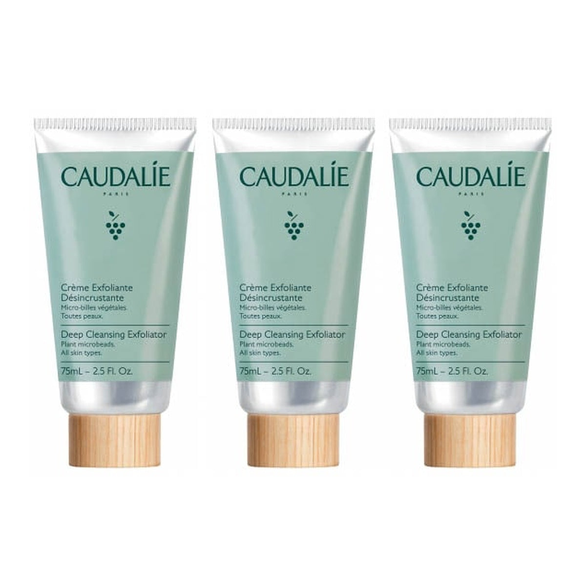 [CAUDALIE] Vinoclean Deep Cleansing Exfoliating Cream - 75 ml