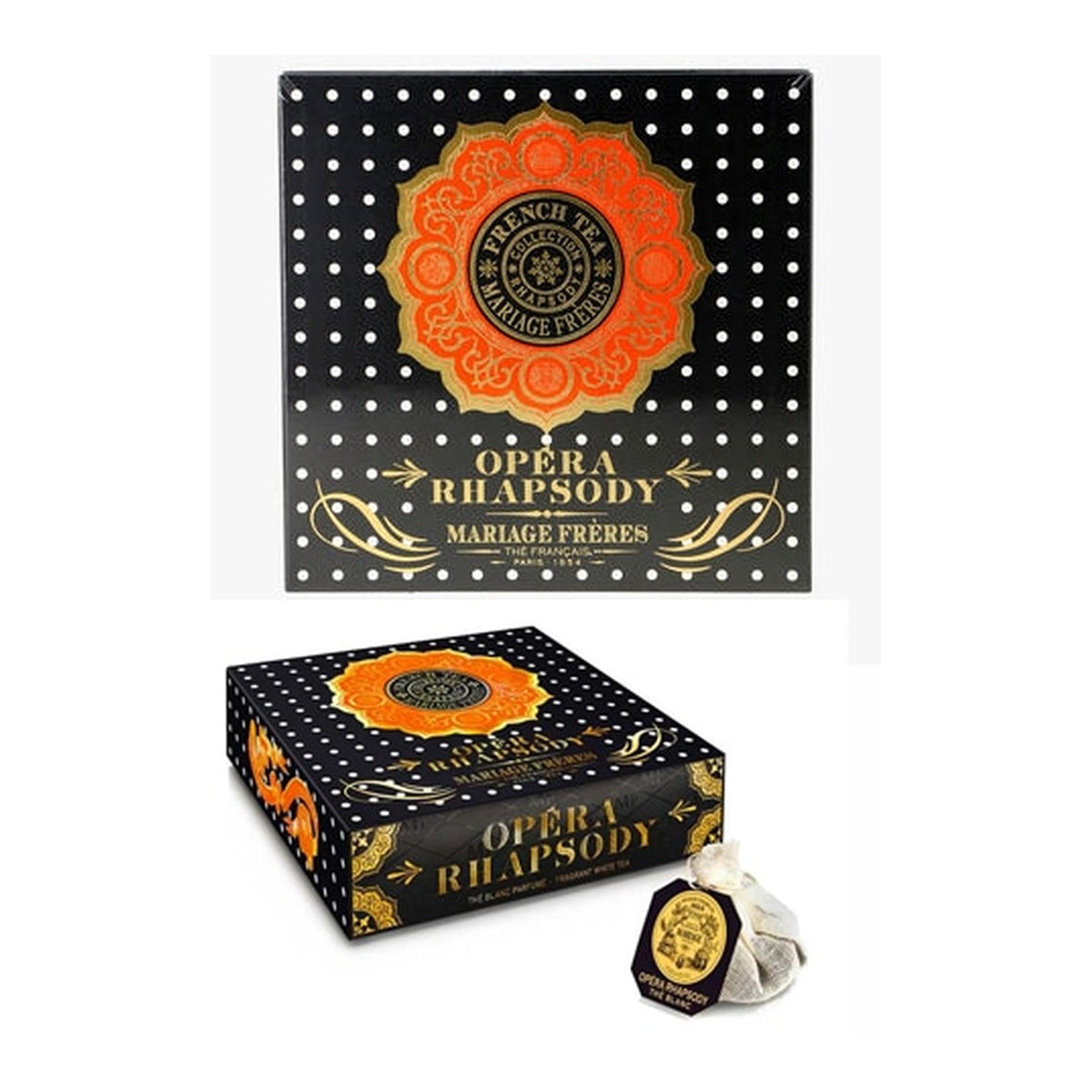[MARIAGE FRERES] OPERA RHAPSODY 30 MUSLIN COTTON TEA BAGS