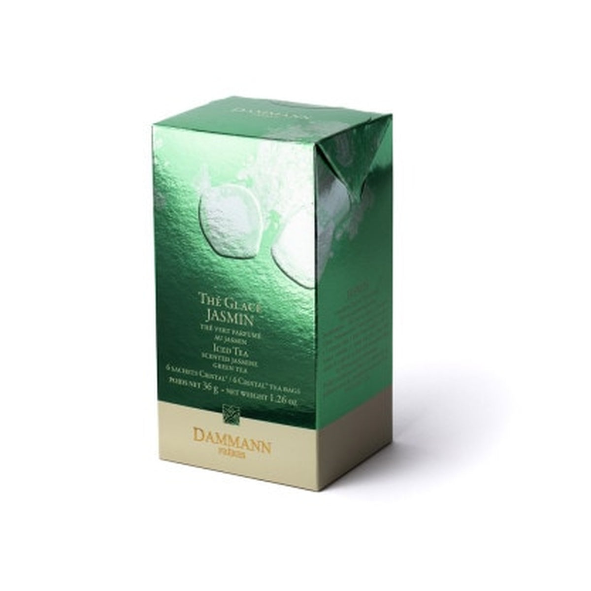 [DAMMANN FRERES] Jasmine Chung Hao Iced Tea - 6 Wrapped Sachets