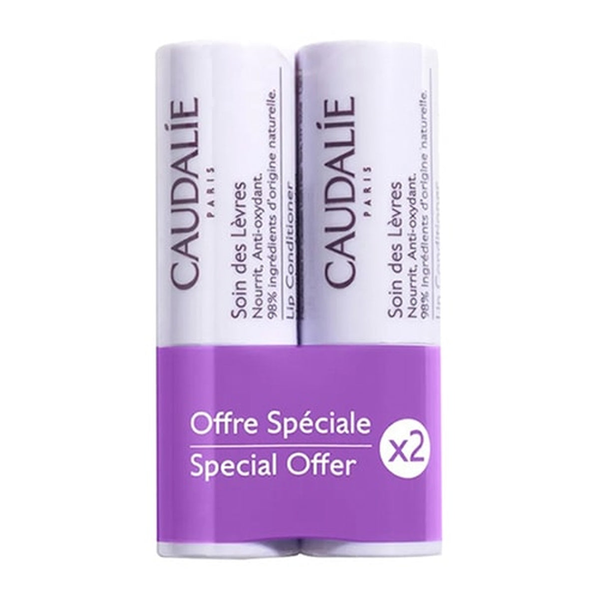 [CAUDALIE] Vinotherapist Lip Balm Duo 4.5 mL × 2