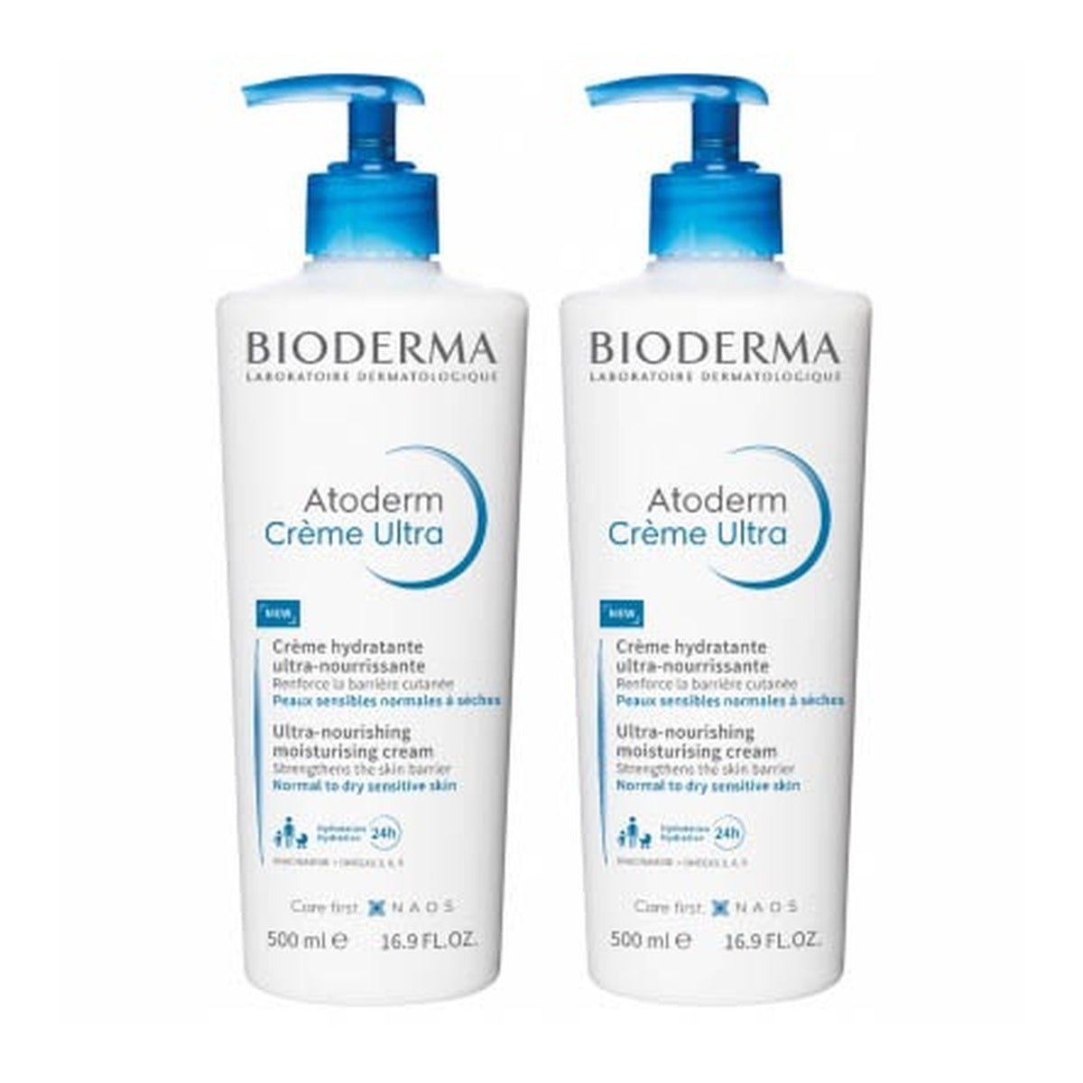 [BIODERMA] Atoderm Creme Ultra 2 x 500 ml