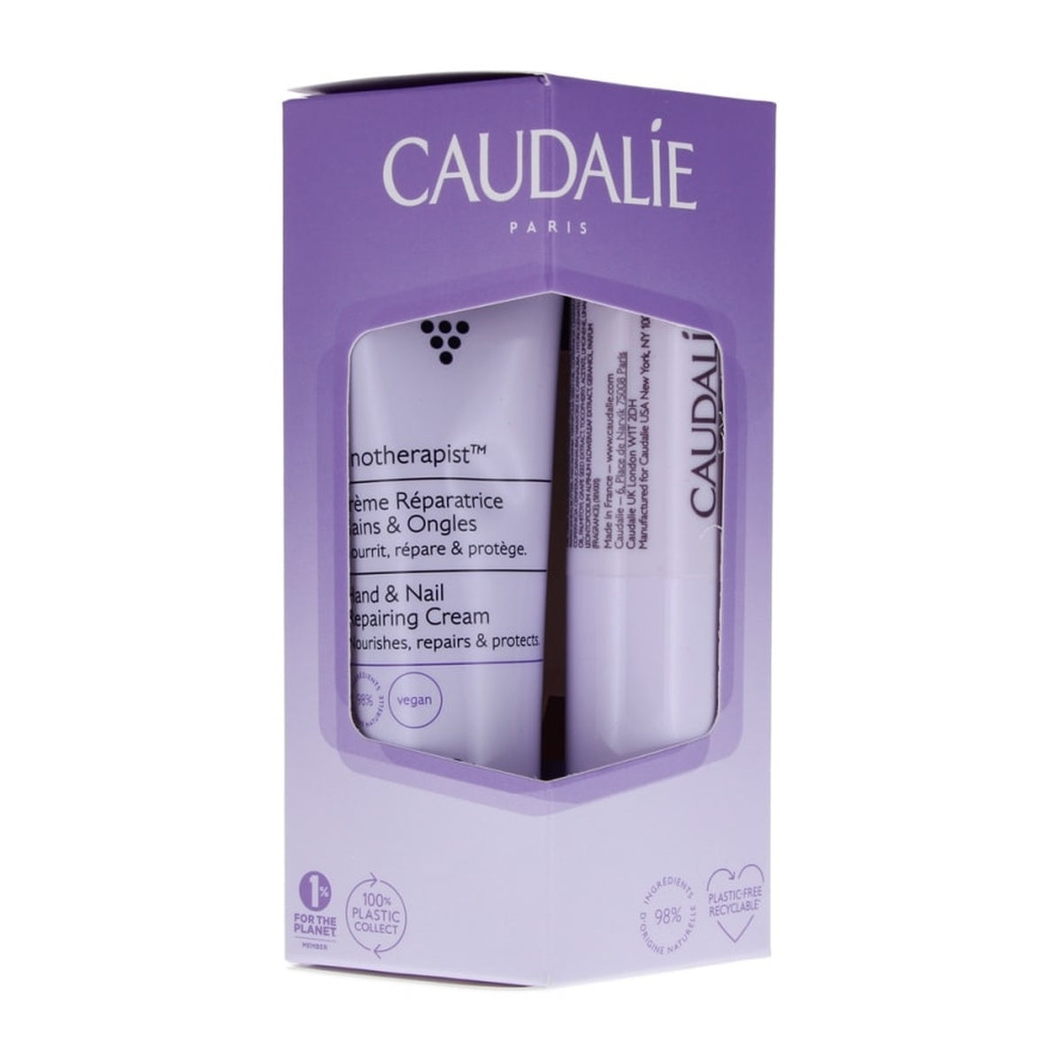 [CAUDALIE] Vinotherapist Hand & Lip Care Duo (Hand Cream 30 ml / Lip Care 4.5 g)