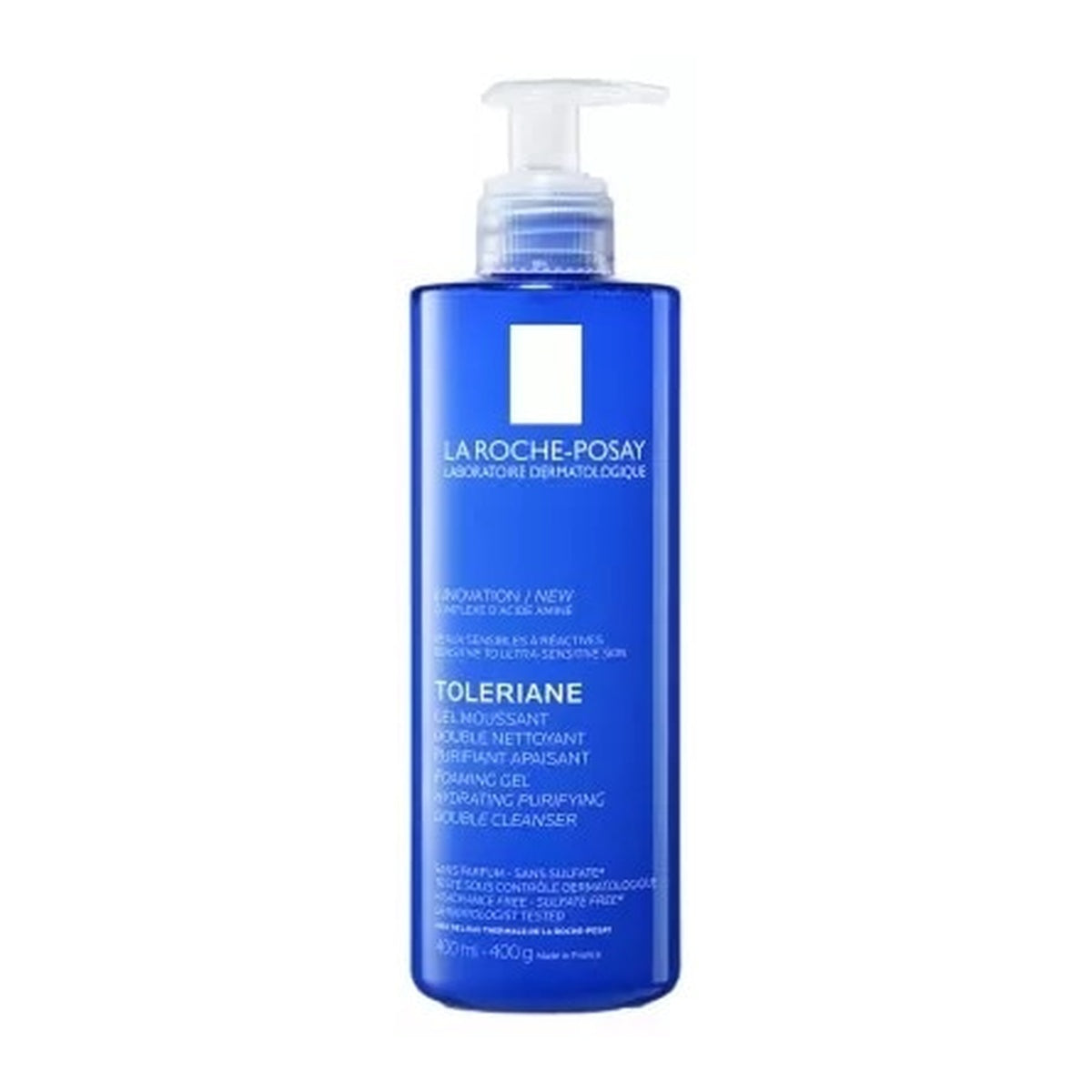 [LA ROCHE POSAY] Tolerian Soothing Purifying Foaming Gel 400 ml