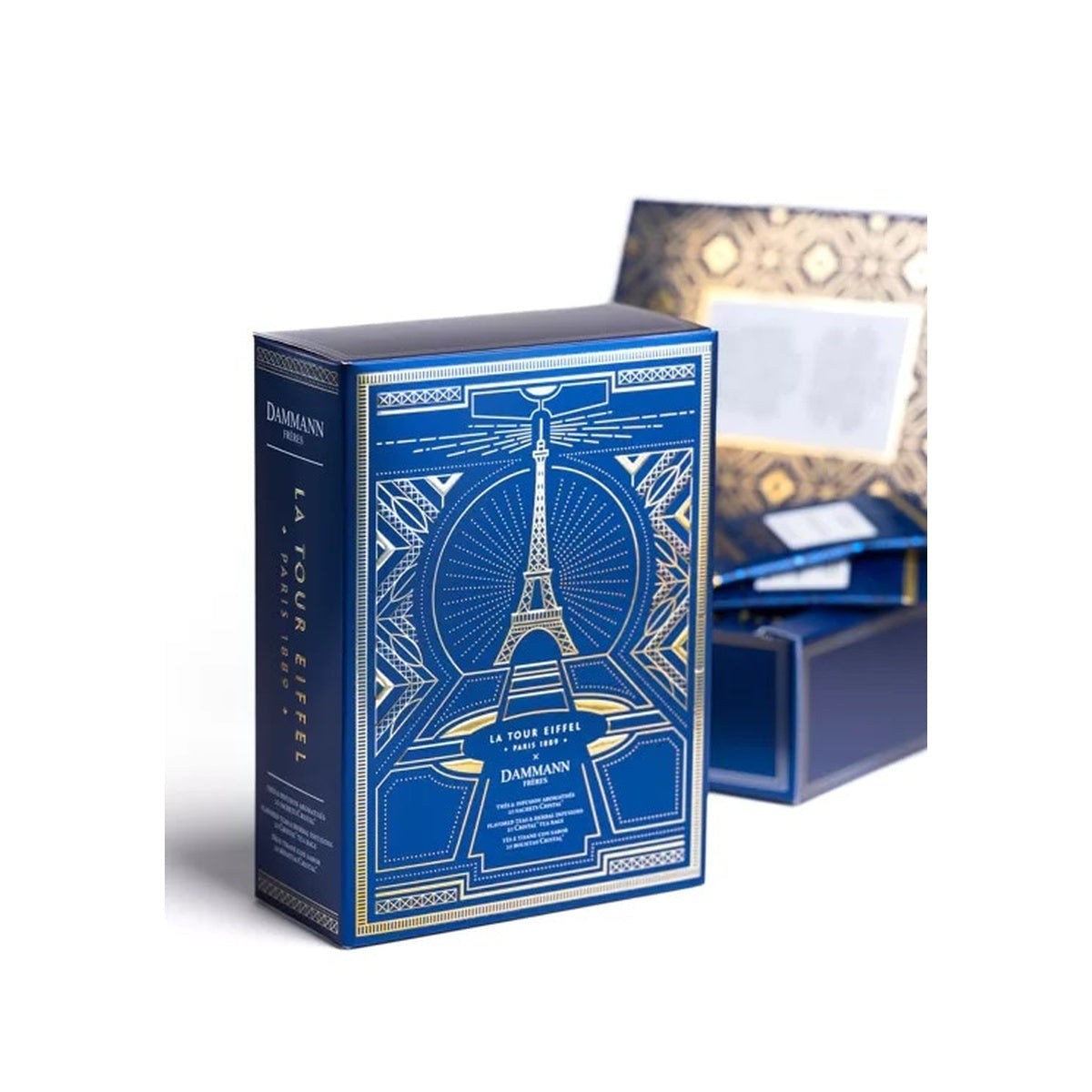 [DAMMANN FRERES] Eiffel Tower Luxury Crystal Tea Sachet Gift Box - 20 Sachets