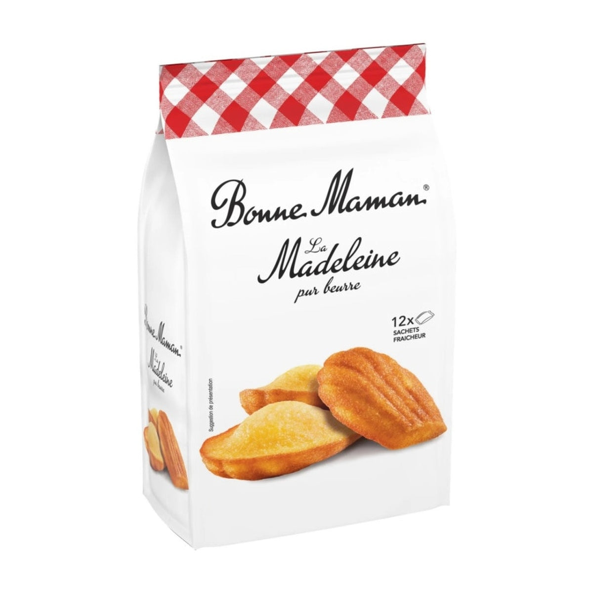 [Bonne Maman] Pure Butter Madeleines 12 pcs (Bagged)