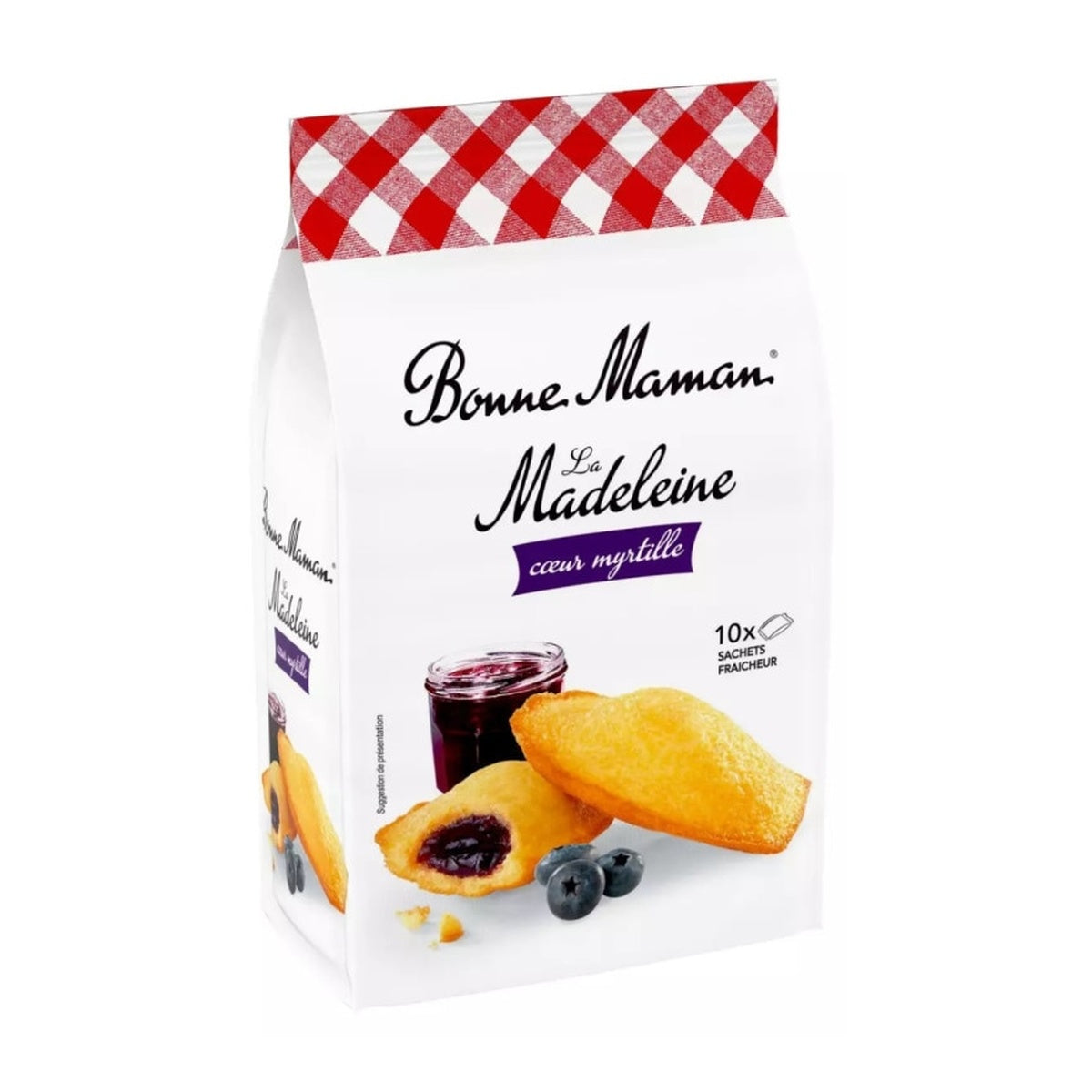 [Bonne Maman] Raspberry Madeleines, 10 Pieces