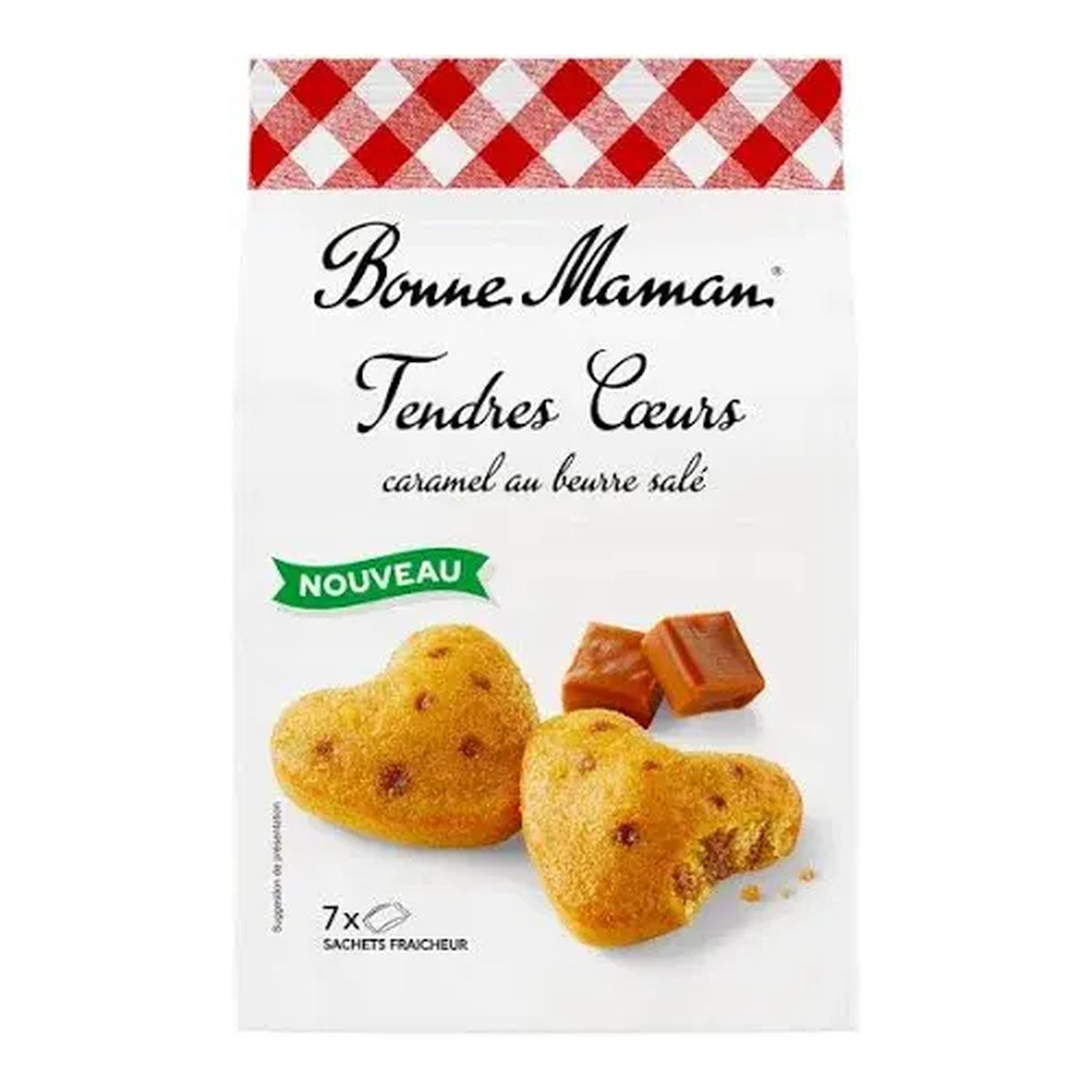 [Bonne Maman] Tender Heart Caramels (Salted Butter) - 7 pcs