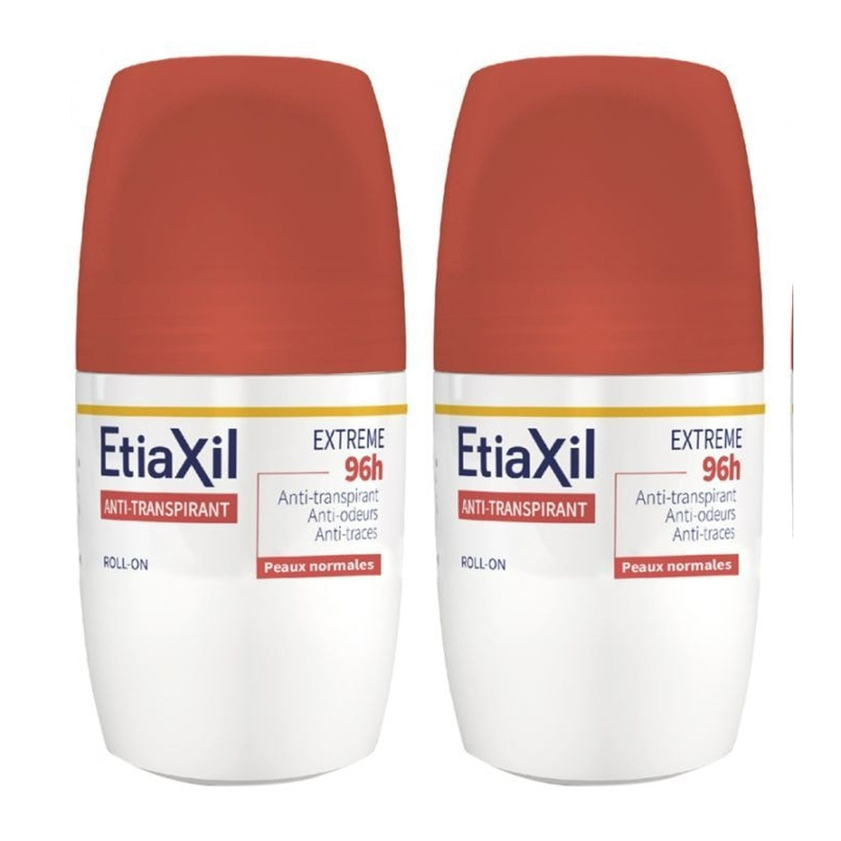 [Etiaxil] Deodorant Extreme 96H Roll-On 50ml 2-Pack (All Sweat Types)