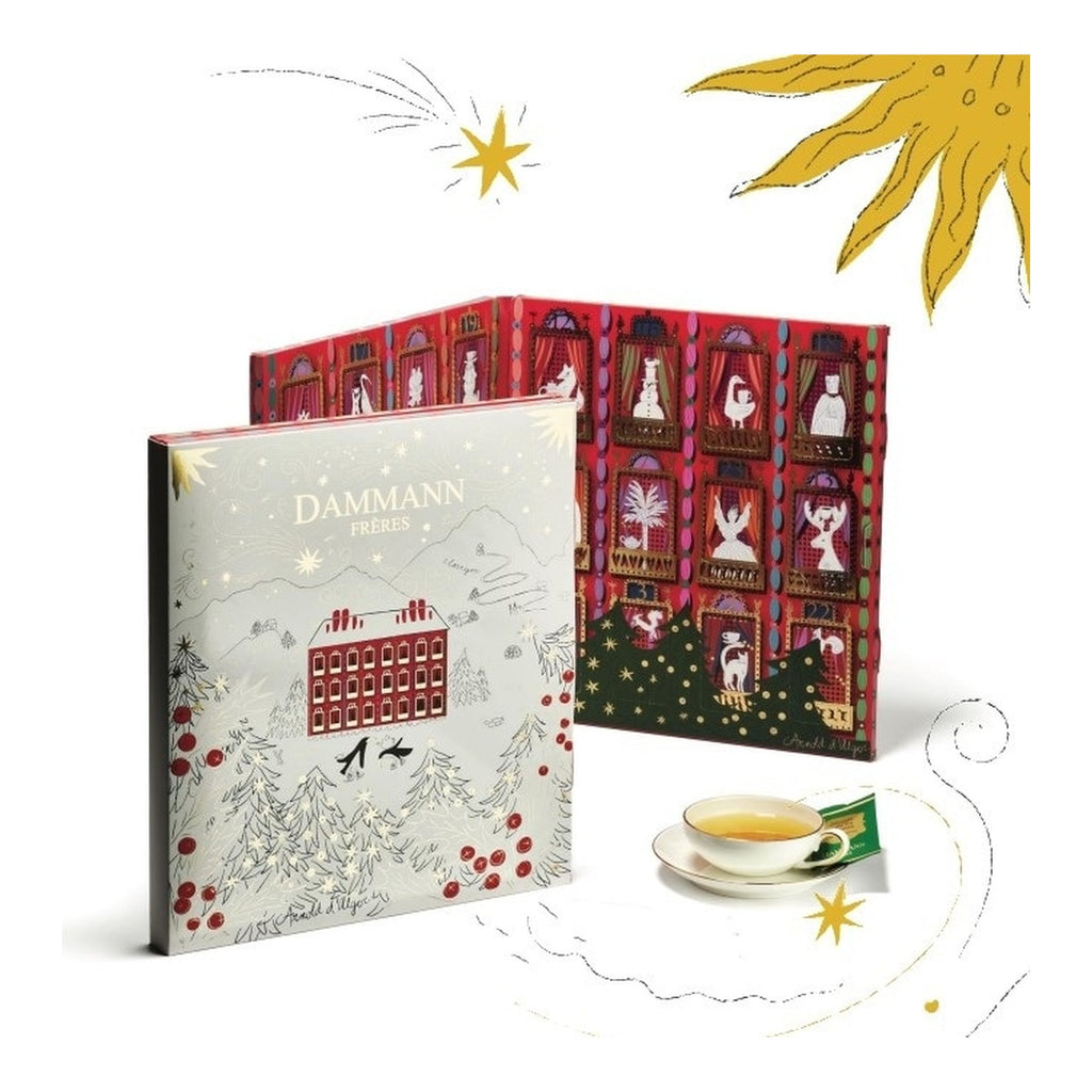 [DAMMANN FRÈRES] Advent Calendar 2025 — 25 Cristal® Tea Bags (24 Flavors)