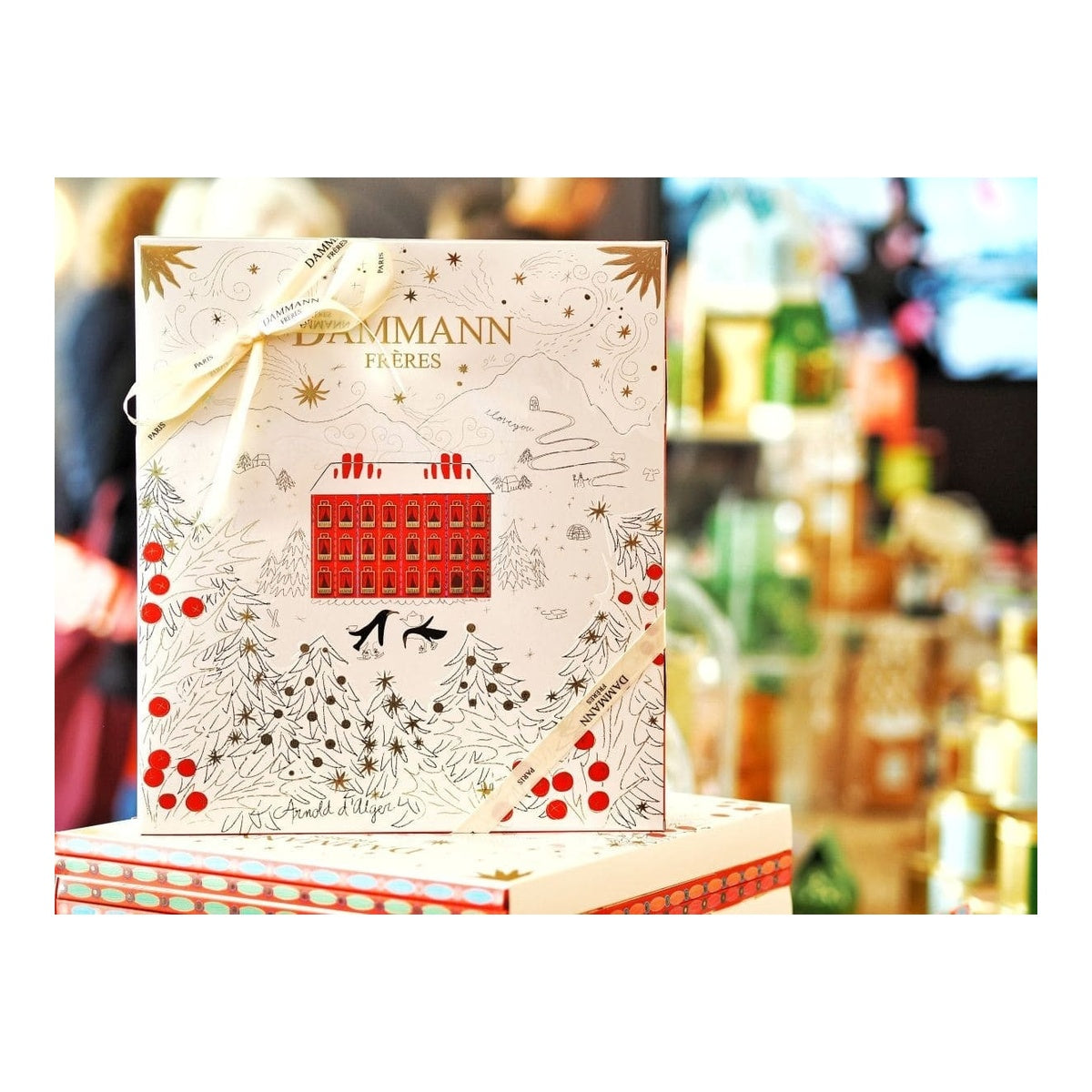 [DAMMANN FRÈRES] Advent Calendar 2025 — 25 Cristal® Tea Bags (24 Flavors)