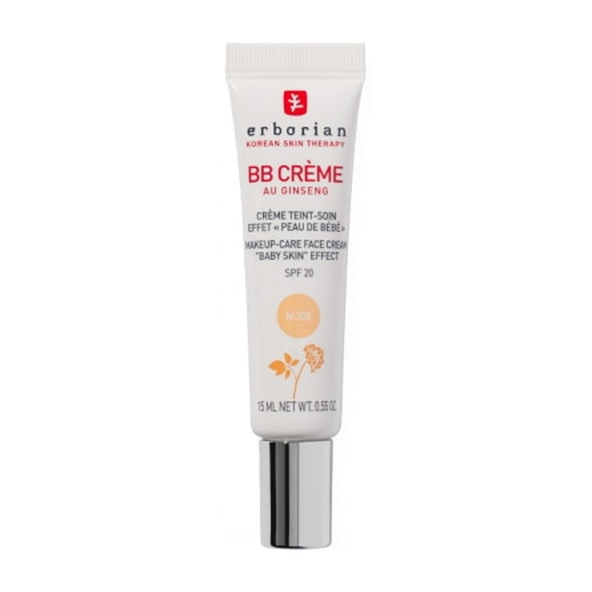 [Erborian] BB Cream with Ginseng 15ml SPF20 (Make-up Care, Baby Skin Effect)