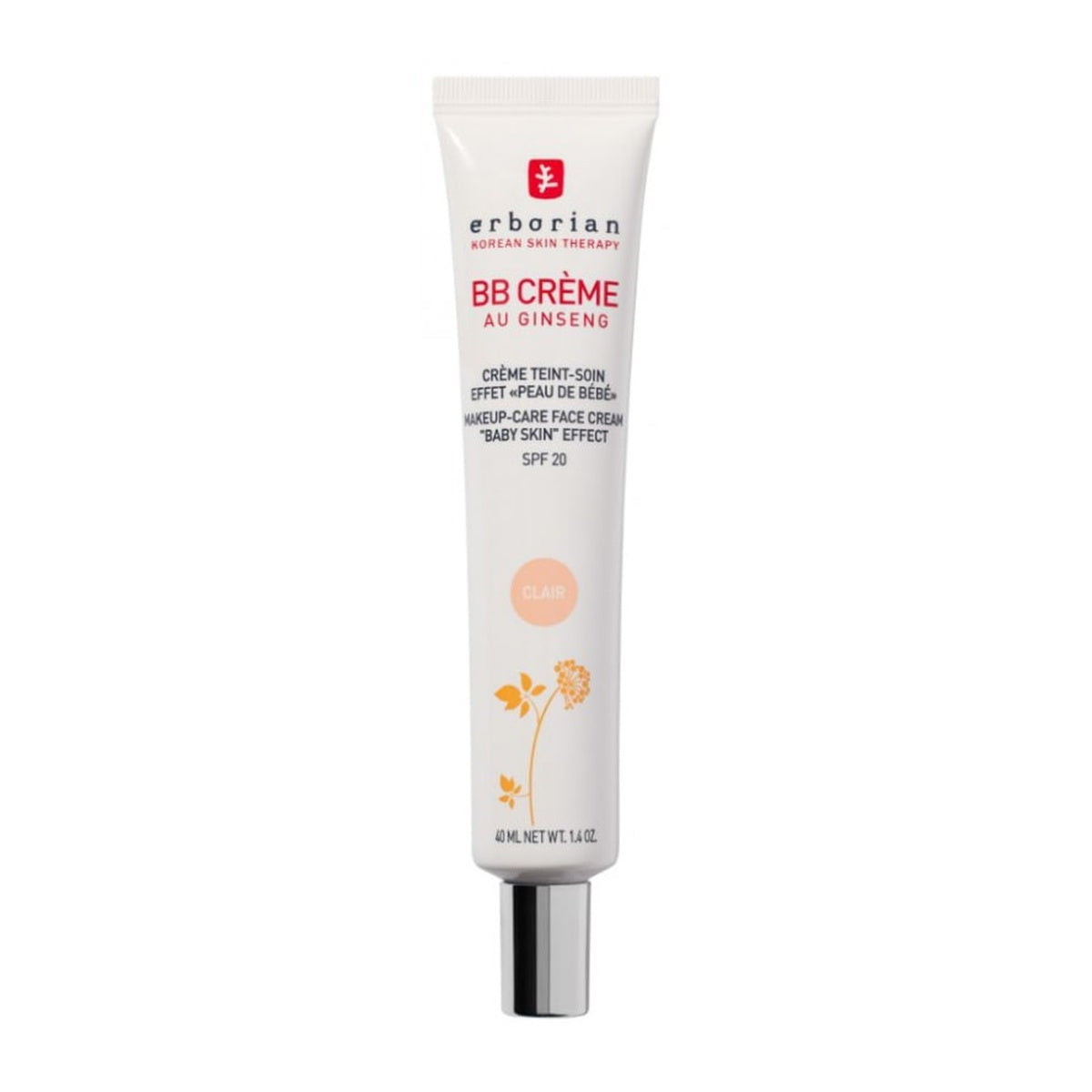 [Erborian] BB Cream with Ginseng 40 ml SPF 20 — Makeup & Skincare Baby-Skin Effect