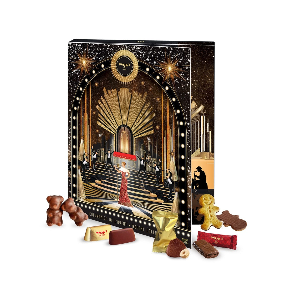 [MAXIM'S DE PARIS] 2026 Advent Calendar (24pcs, Chocolates & Sweets)