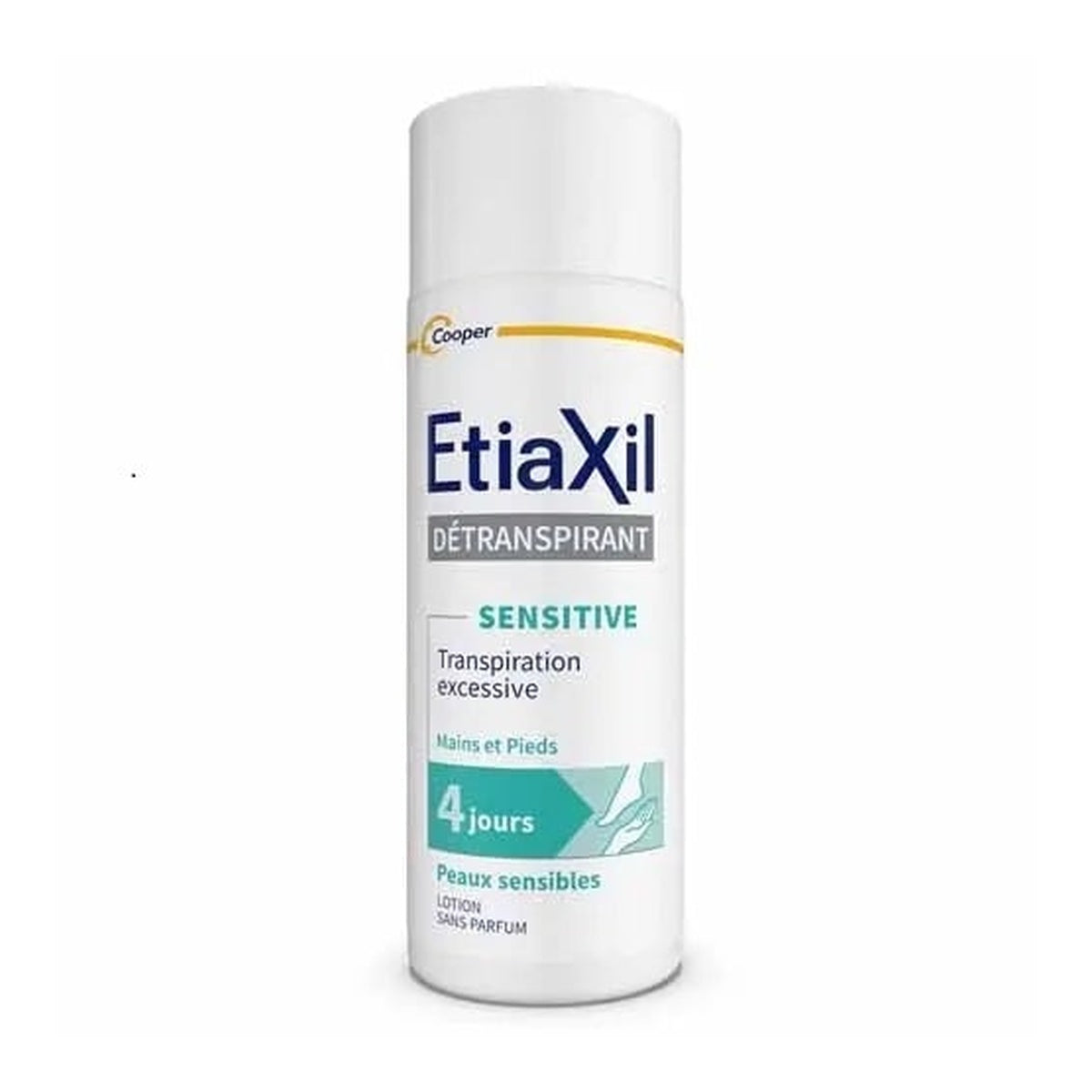 [Etiaxil] Treatment Detranspirant Lotion for Hands & Feet, Sensitive Skin 100ml