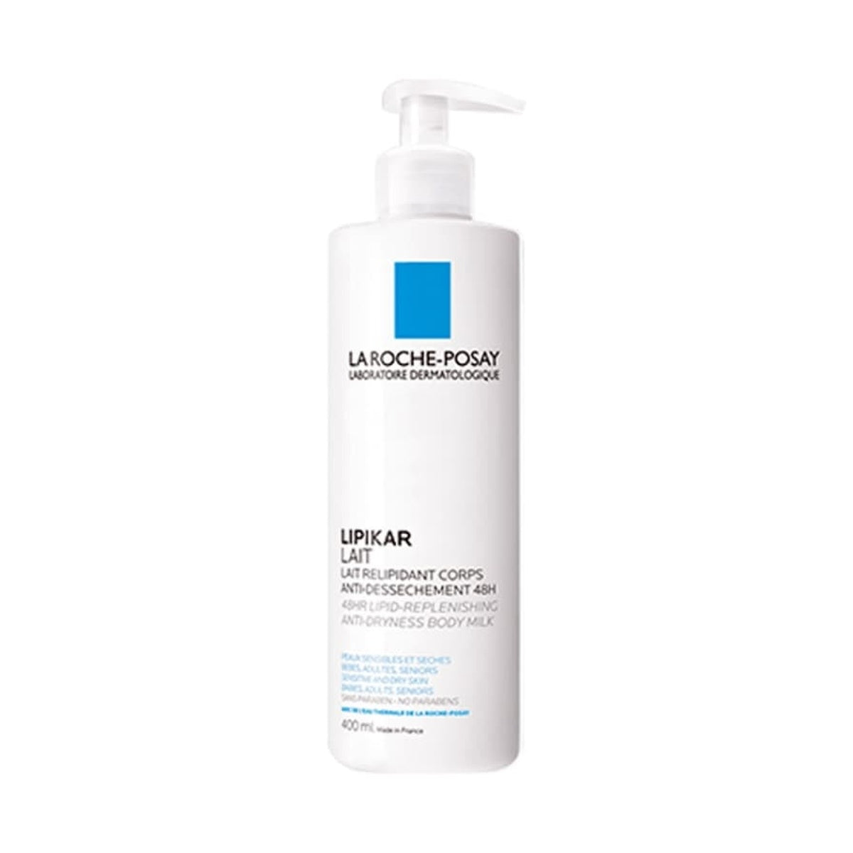 [LA ROCHE POSAY] Lipikar Lait Relipidant Body Milk 48h (Pump Bottle)