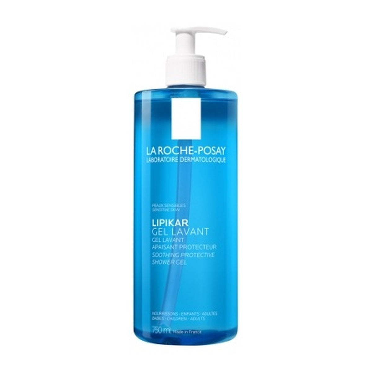 [LA ROCHE POSAY] Lipikar Gel Lavant 750 ml - Gentle Cleansing Gel for Dry Sensitive Skin