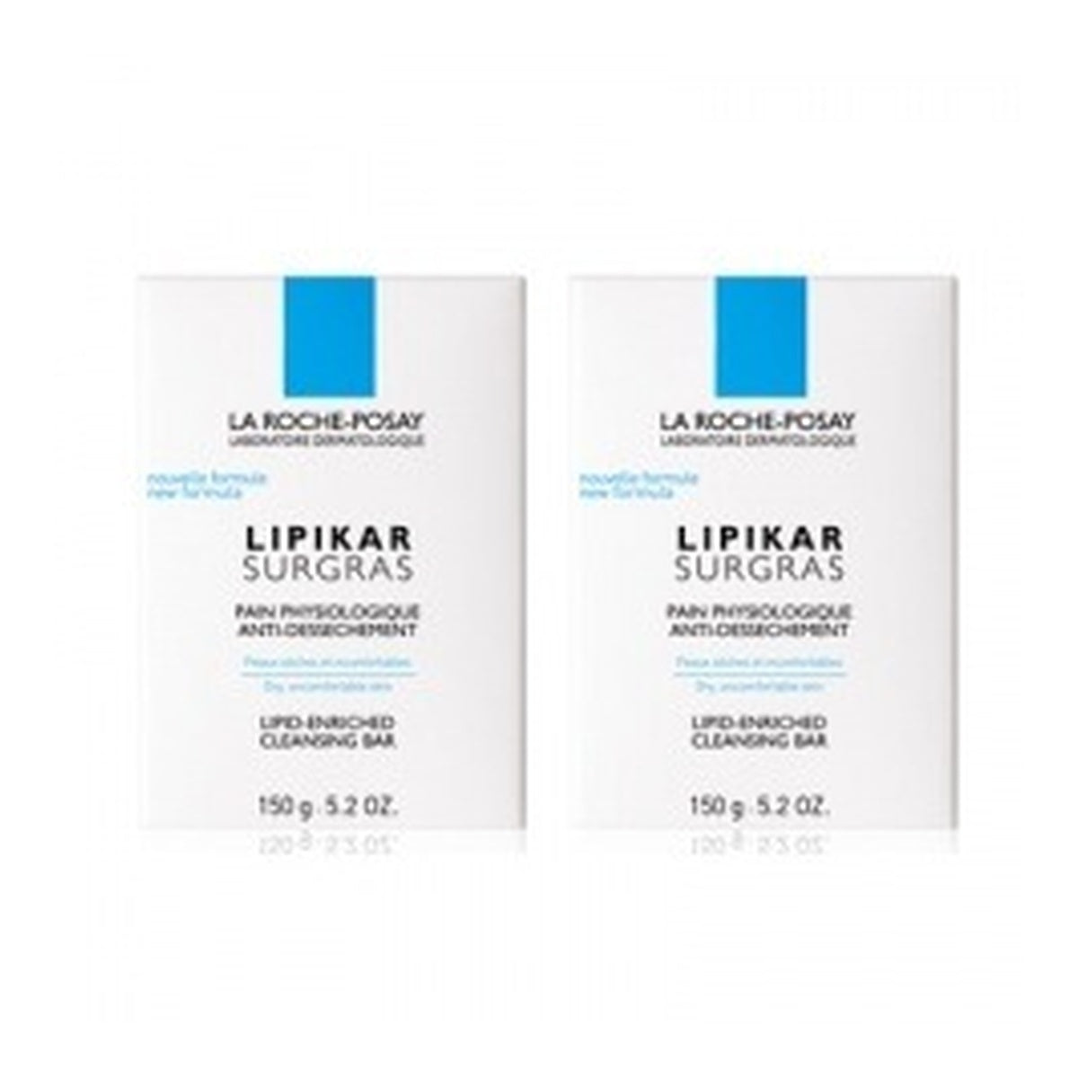 [LA ROCHE POSAY] Lipikar Surgras Cleansing Bar Set for Dry & Sensitive Skin