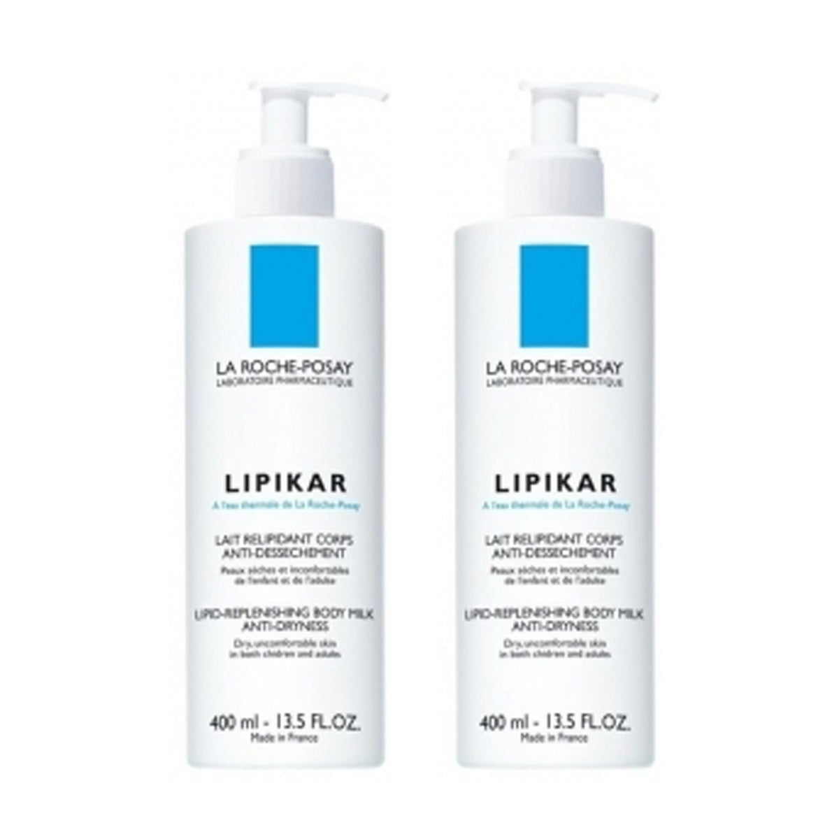 [LA ROCHE POSAY] Lipikar Replenishing Body Milk - Anti-Dryness (Pump Bottle Value Set)