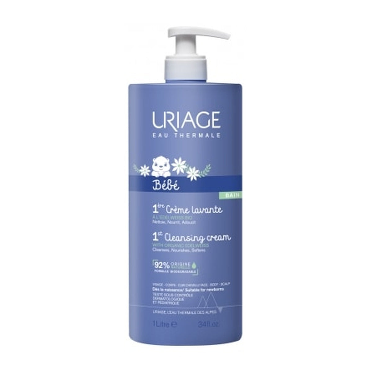 [URIAGE] Baby Foaming Wash 1000ml
