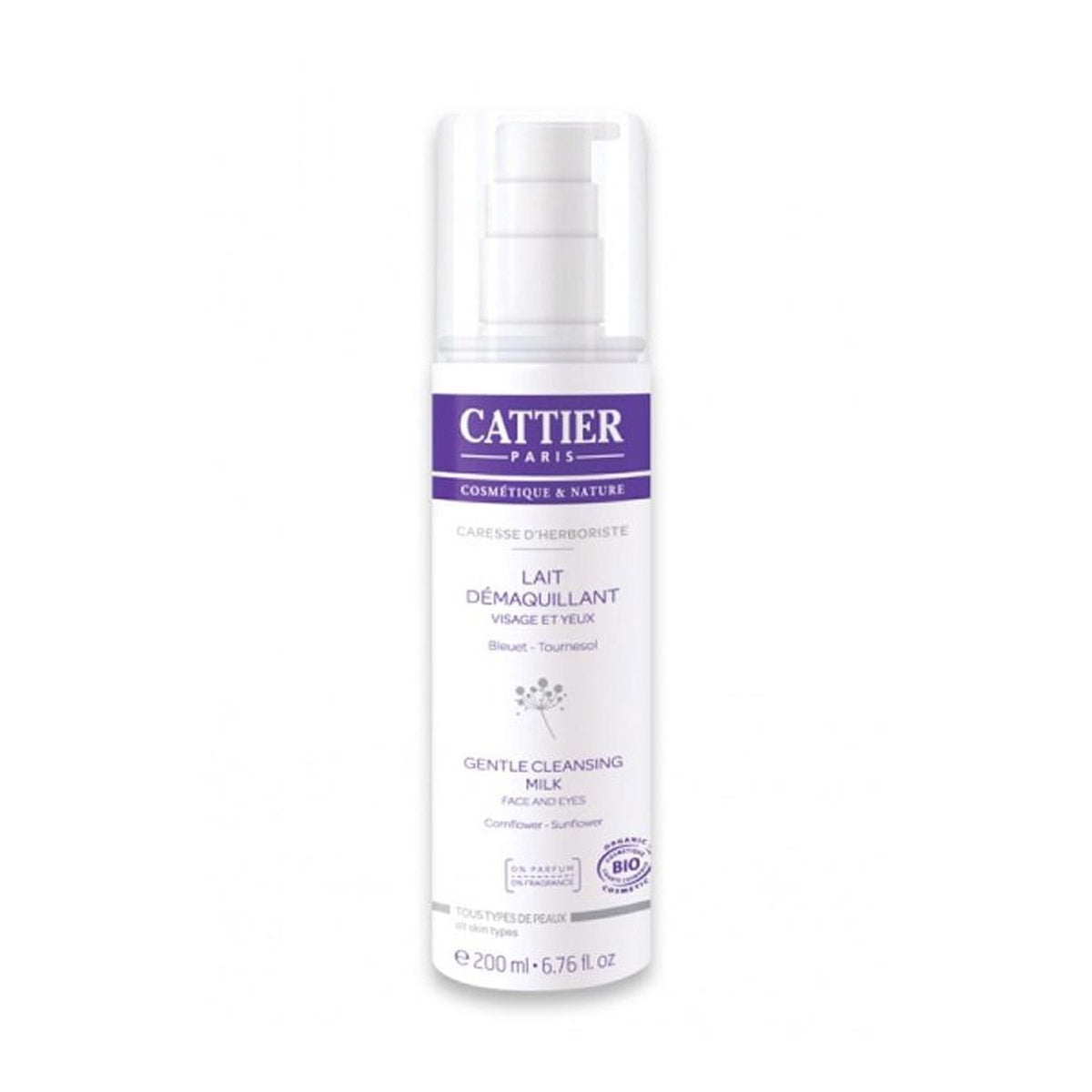 [CATTIER] Gentle Cleansing Milk 200ml (Makeup Remover)