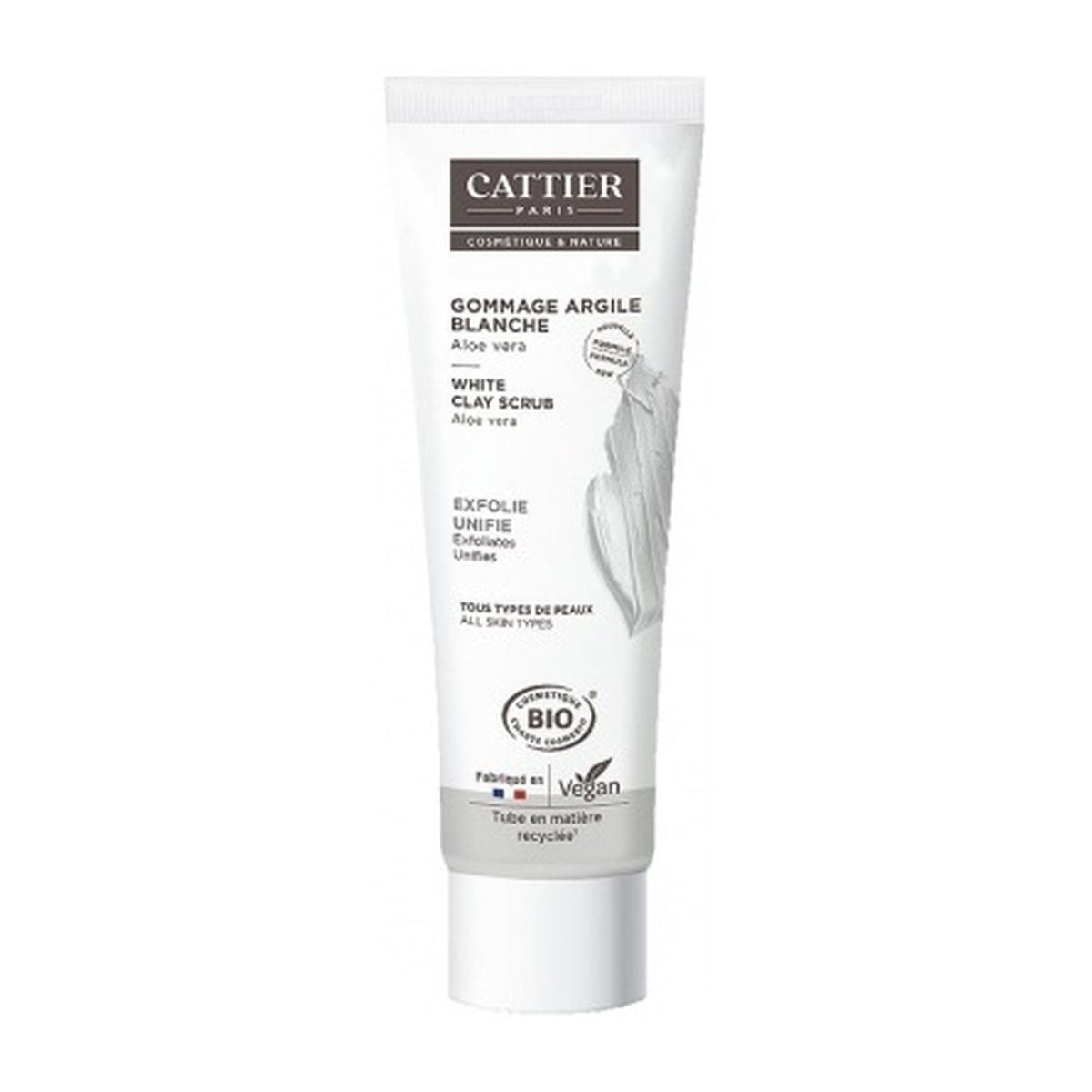 [CATTIER] White Clay Scrub 100ml (All Skin Types)