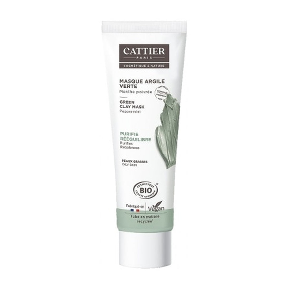 [CATTIER] Green Mild Clay Mask for Oily Skin 100ml