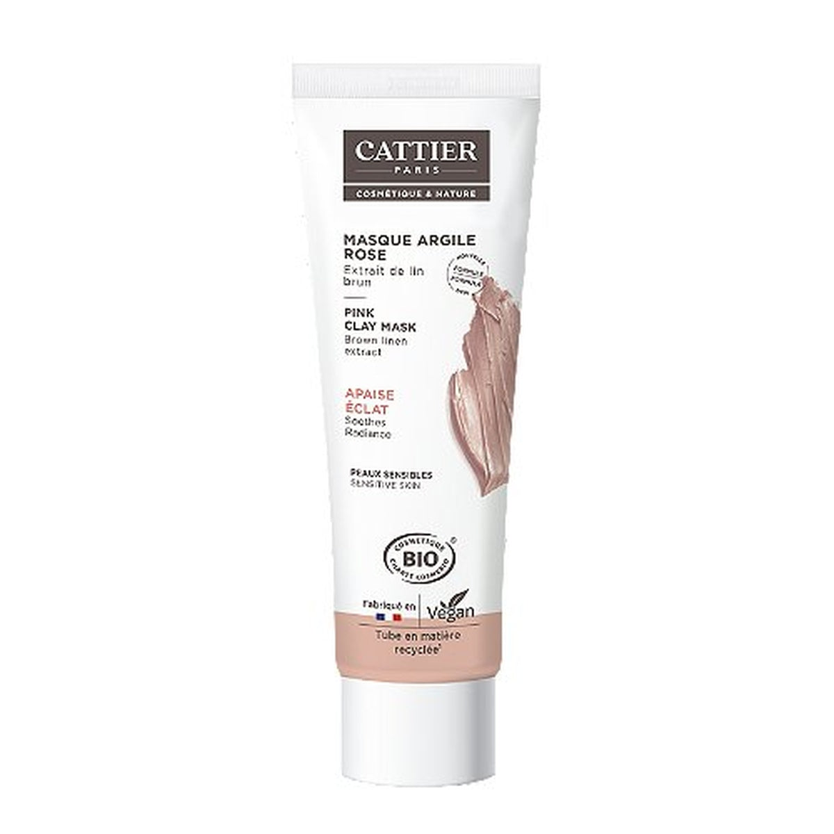 [CATTIER] Pink Clay Mask for Sensitive Skin 100ml