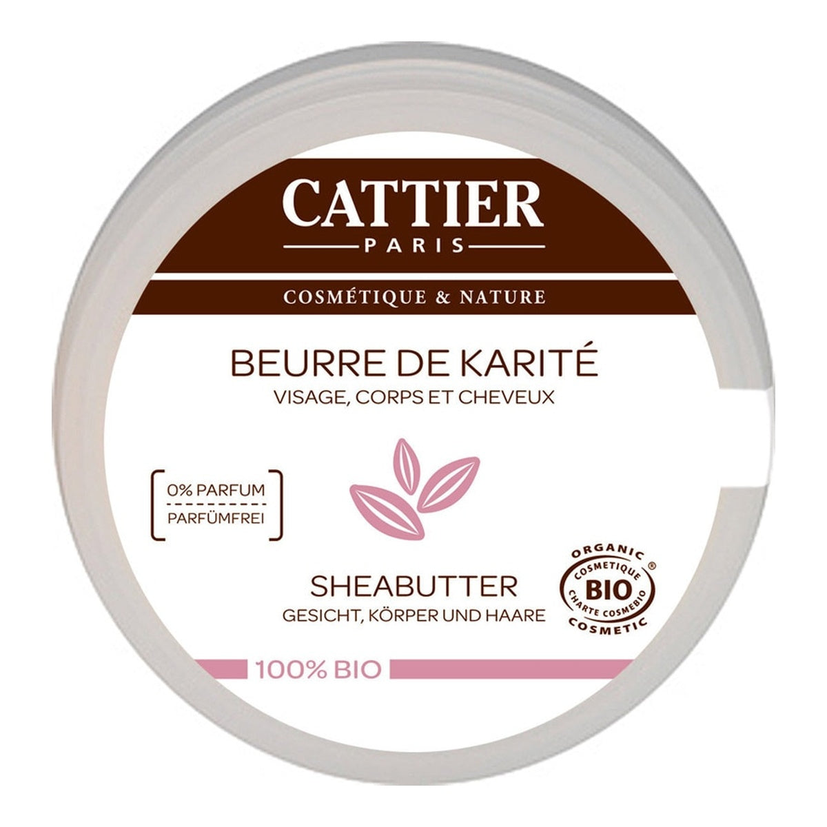 [CATTIER] Pure Shea Butter 100g (100% Natural)