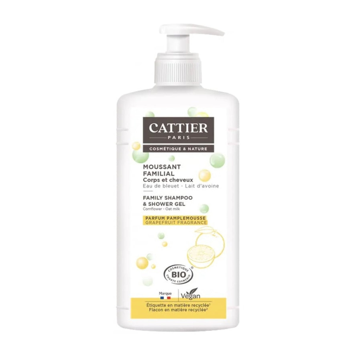 [CATTIER] Family Soap-Free Shower Gel 1000ml