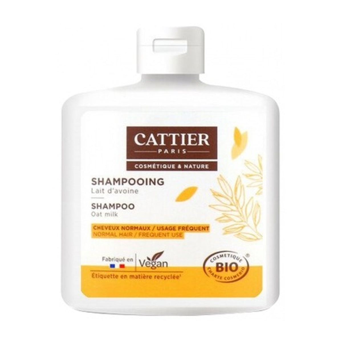 [CATTIER] Yogurt Shampoo 250ml (Daily Use, Oat Milk Yogurt)