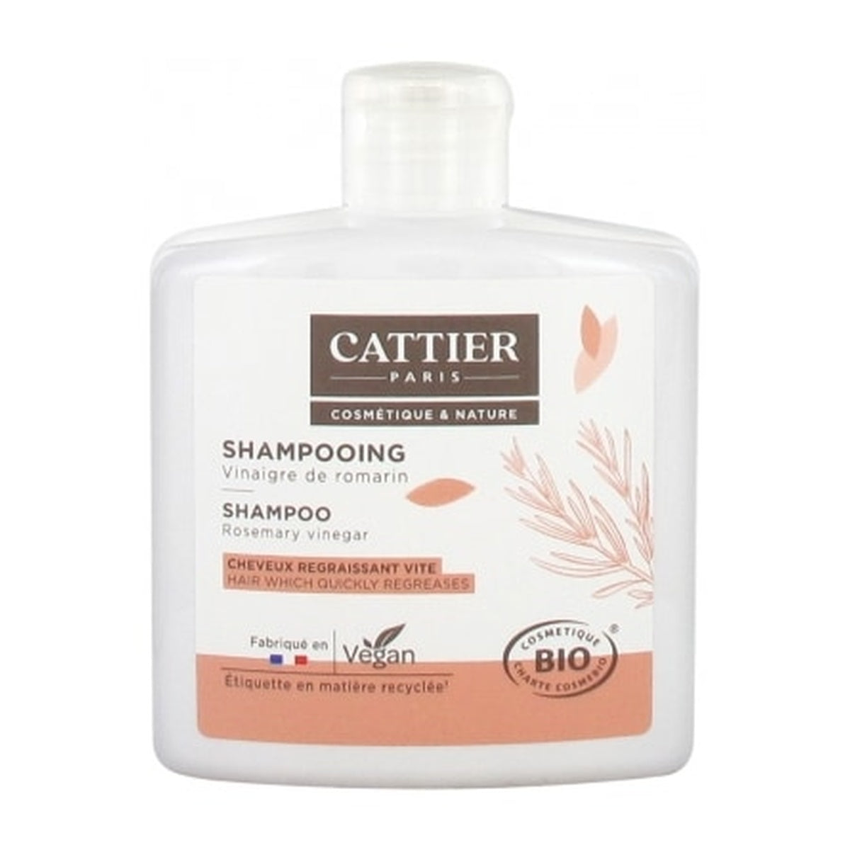[CATTIER] Rosemary Vinegar Shampoo for Oily Hair 250ml