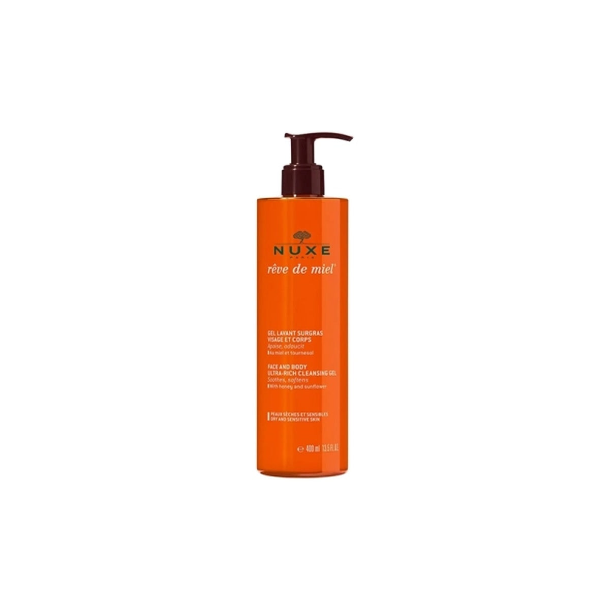 [NUXE] Rêve de Miel Face & Body Cleansing Gel (Dry & Sensitive Skin) 400ml