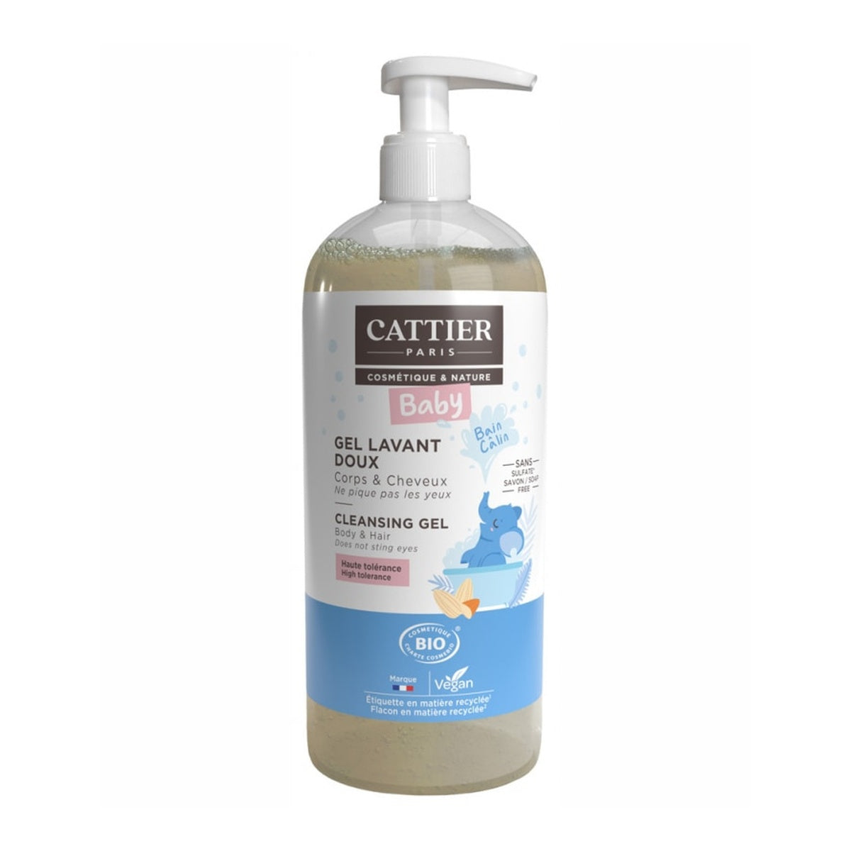 [CATTIER] Gentle Baby Cleansing Gel 500ml