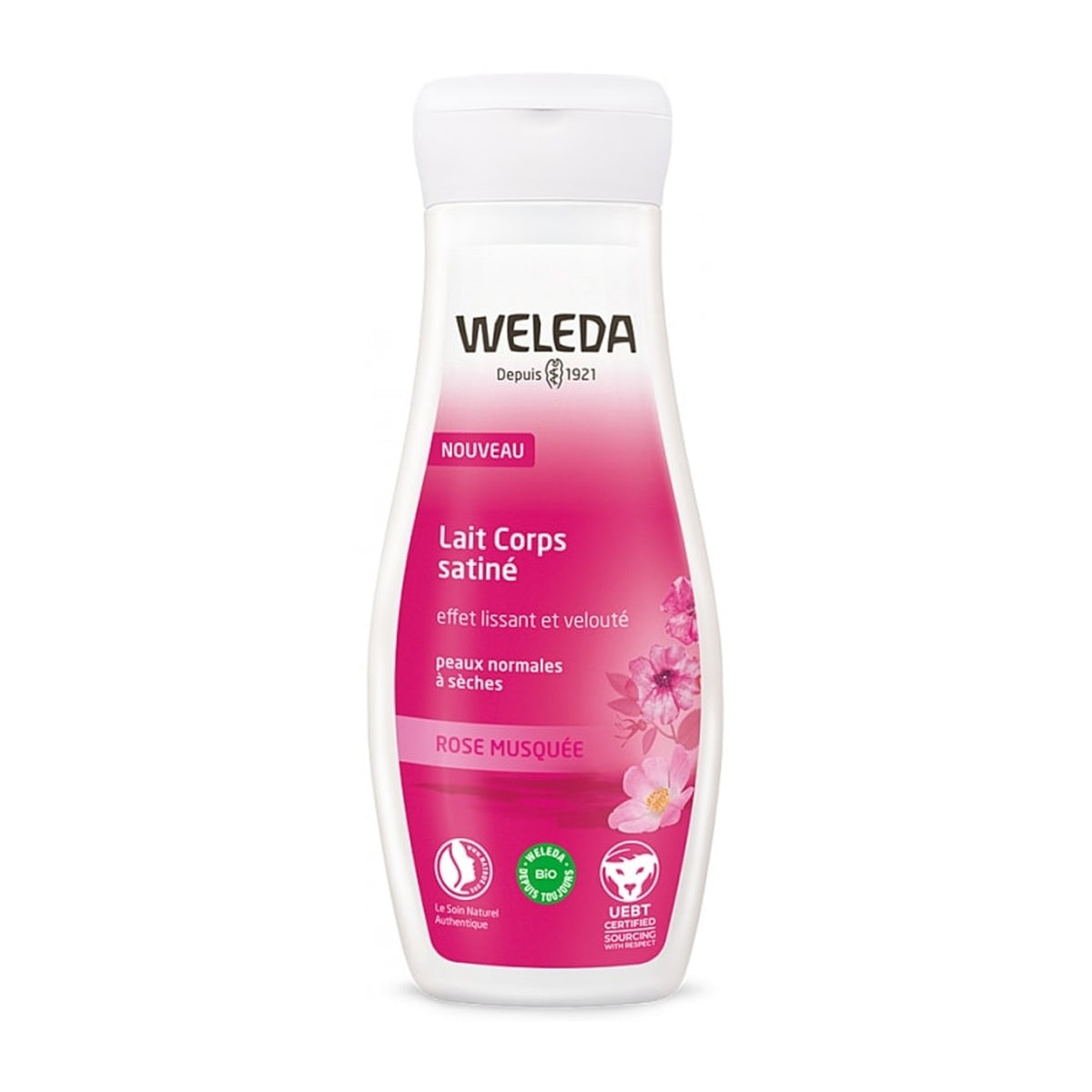[WELEDA] Wild Rose Satin Body Milk (Rosehip Body Lotion)