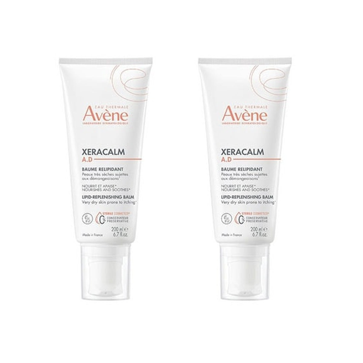 [Avène] Xeracalm A.D Relipidant Balm 200ml (2pcs)