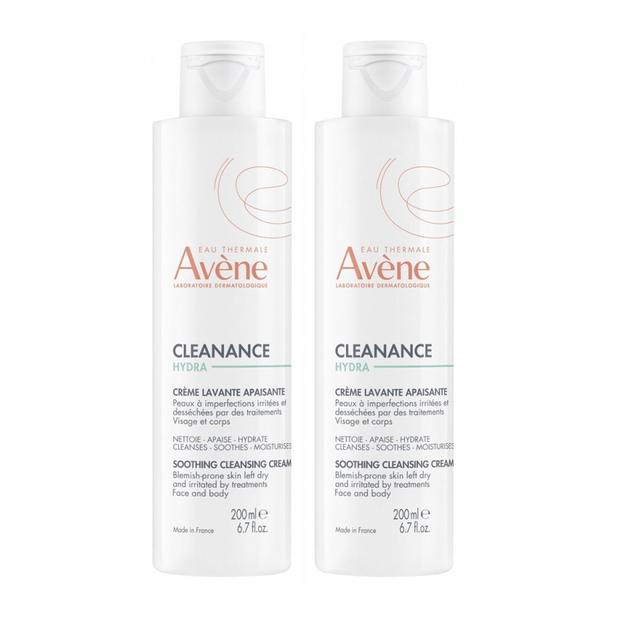 [Avène] Cleanance Soothing Cleansing Cream 200ml (2-Pack)