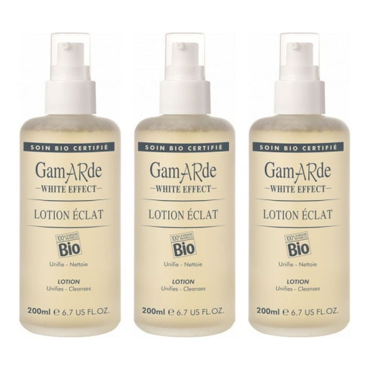 [GAMARDE] White Effect Lotion Eclat 200ml (3-Pack)