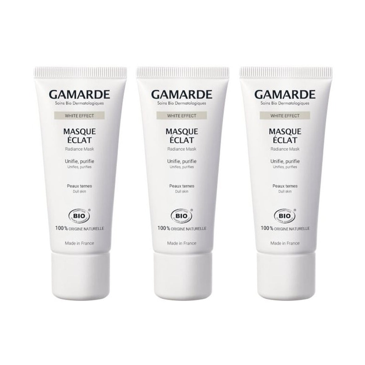 [GAMARDE] White Effect Radiance Mask 40ml (3-Pack)