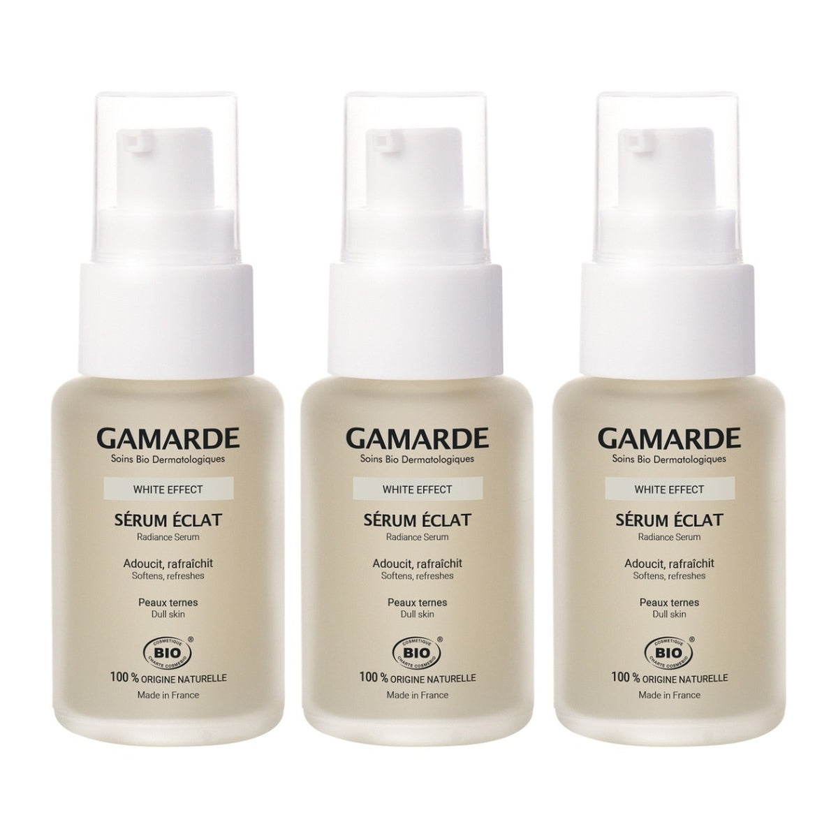 [GAMARDE] White Effect Eclat Serum 30ml (3-Pack)